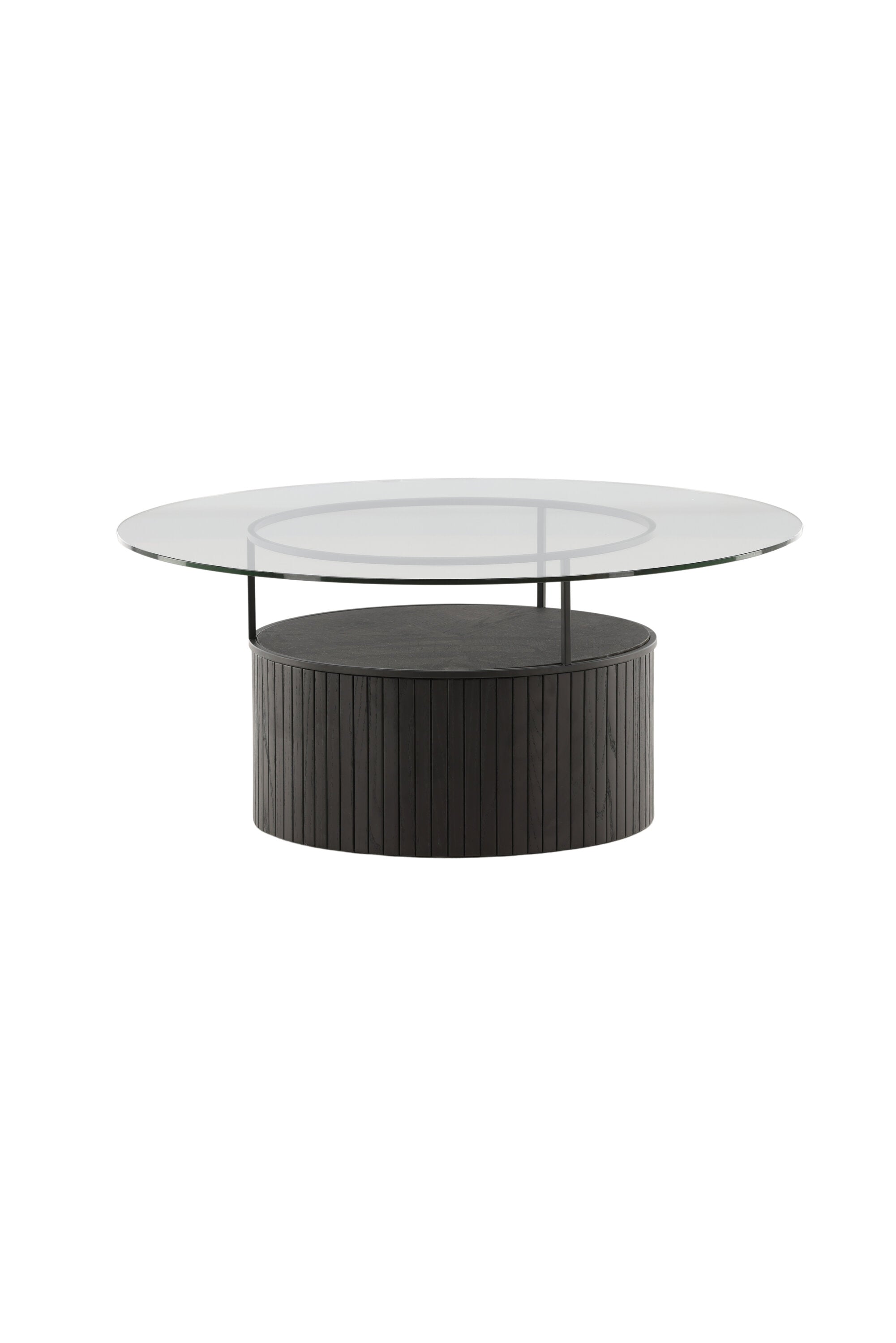 Bovall Coffee Tisch in Schwarz präsentiert im Onlineshop von KAQTU Design AG. Beistelltisch ist von Furniture Fashion