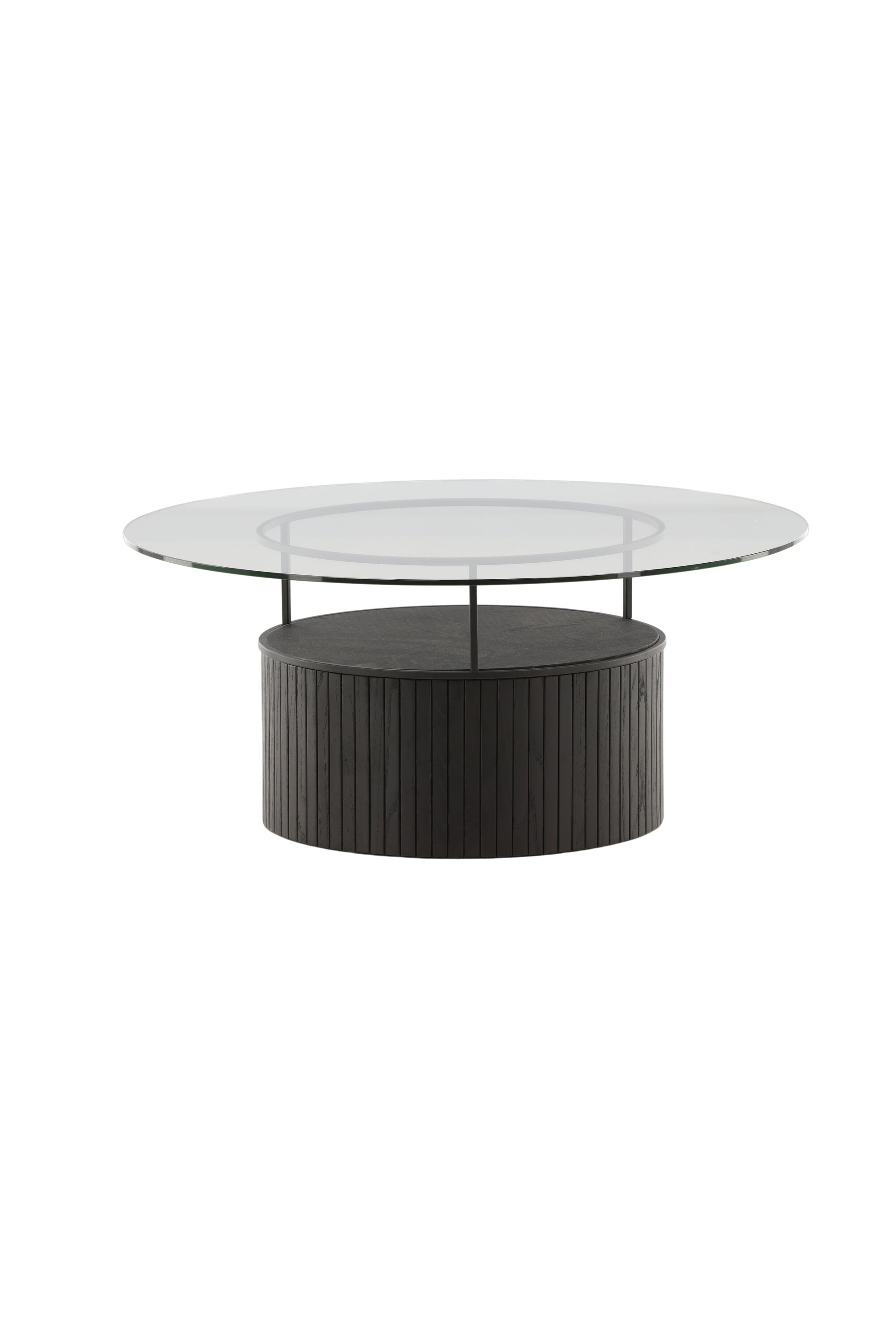 Bovall Coffee Tisch in Schwarz präsentiert im Onlineshop von KAQTU Design AG. Beistelltisch ist von Furniture Fashion