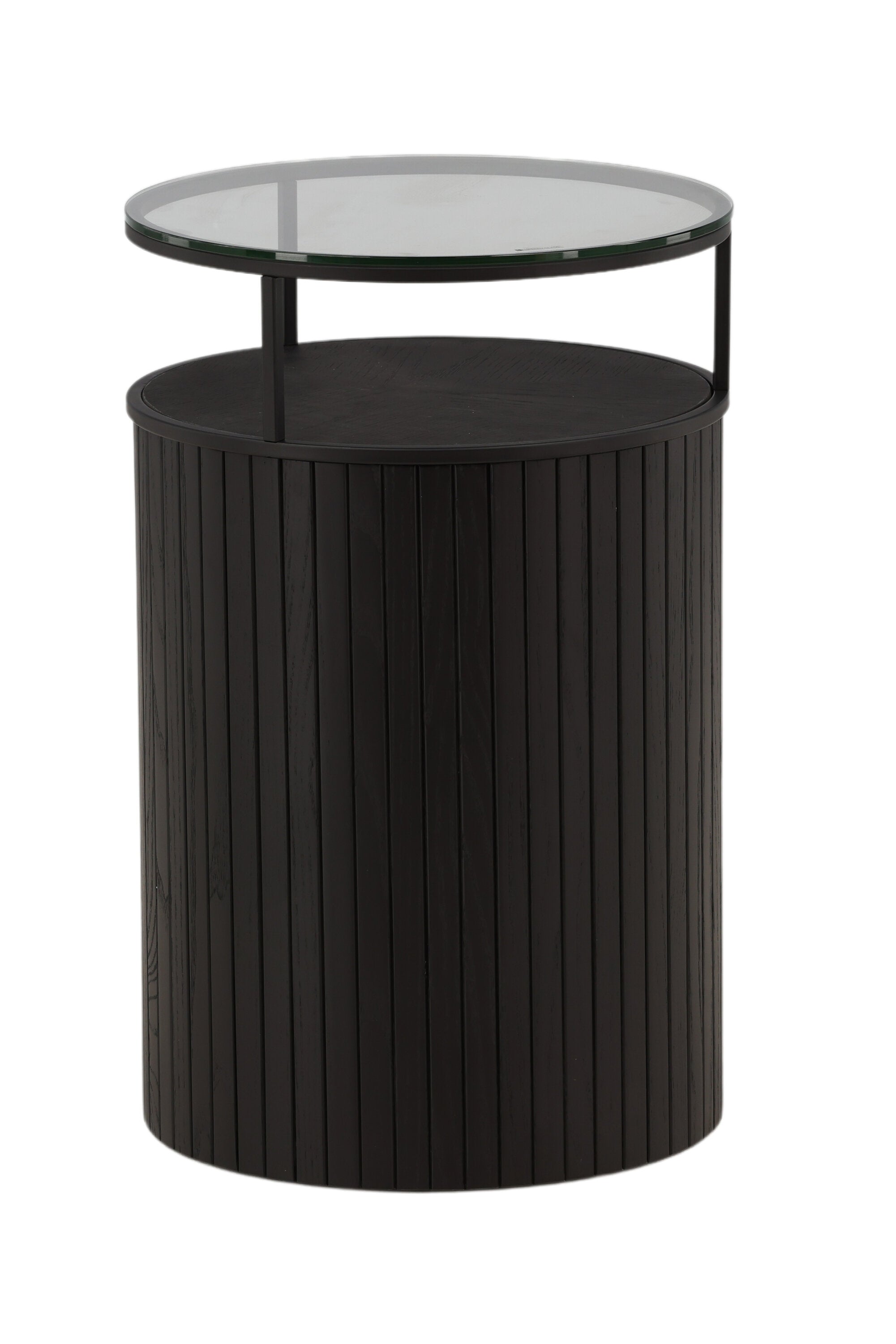 Bovall Beistelltisch in Schwarz präsentiert im Onlineshop von KAQTU Design AG. Beistelltisch ist von Furniture Fashion