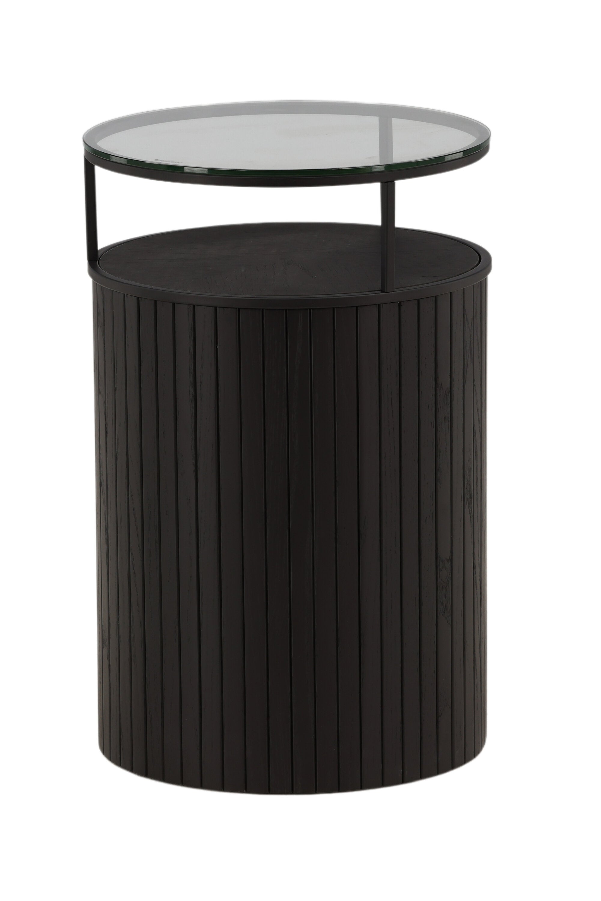 Bovall Beistelltisch in Schwarz präsentiert im Onlineshop von KAQTU Design AG. Beistelltisch ist von Furniture Fashion