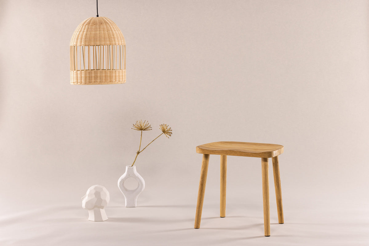 Orust Ottoman / Pouf in Natur präsentiert im Onlineshop von KAQTU Design AG. Hocker ist von Vind