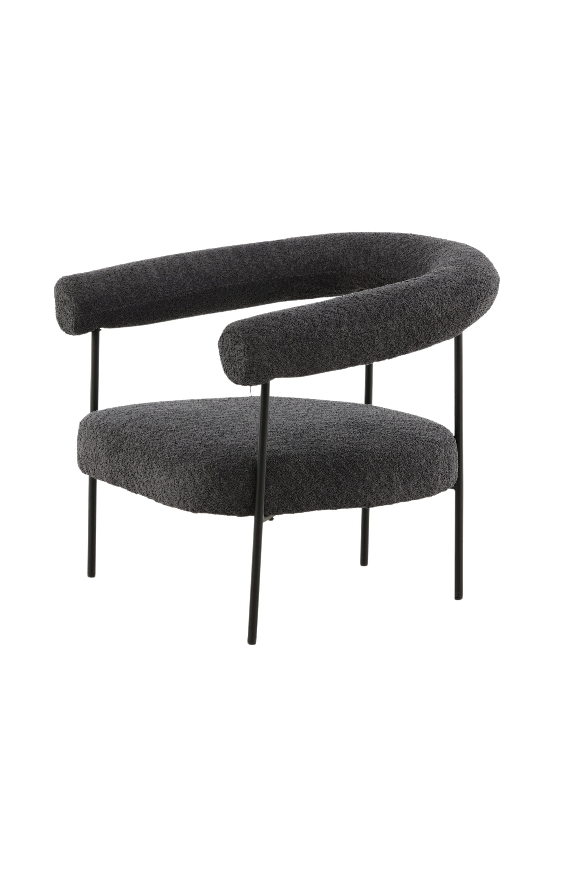 Hökåsen x Josefin Lustig Sessel in Dunkelgrau präsentiert im Onlineshop von KAQTU Design AG. Sessel mit Armlehnen ist von Vind