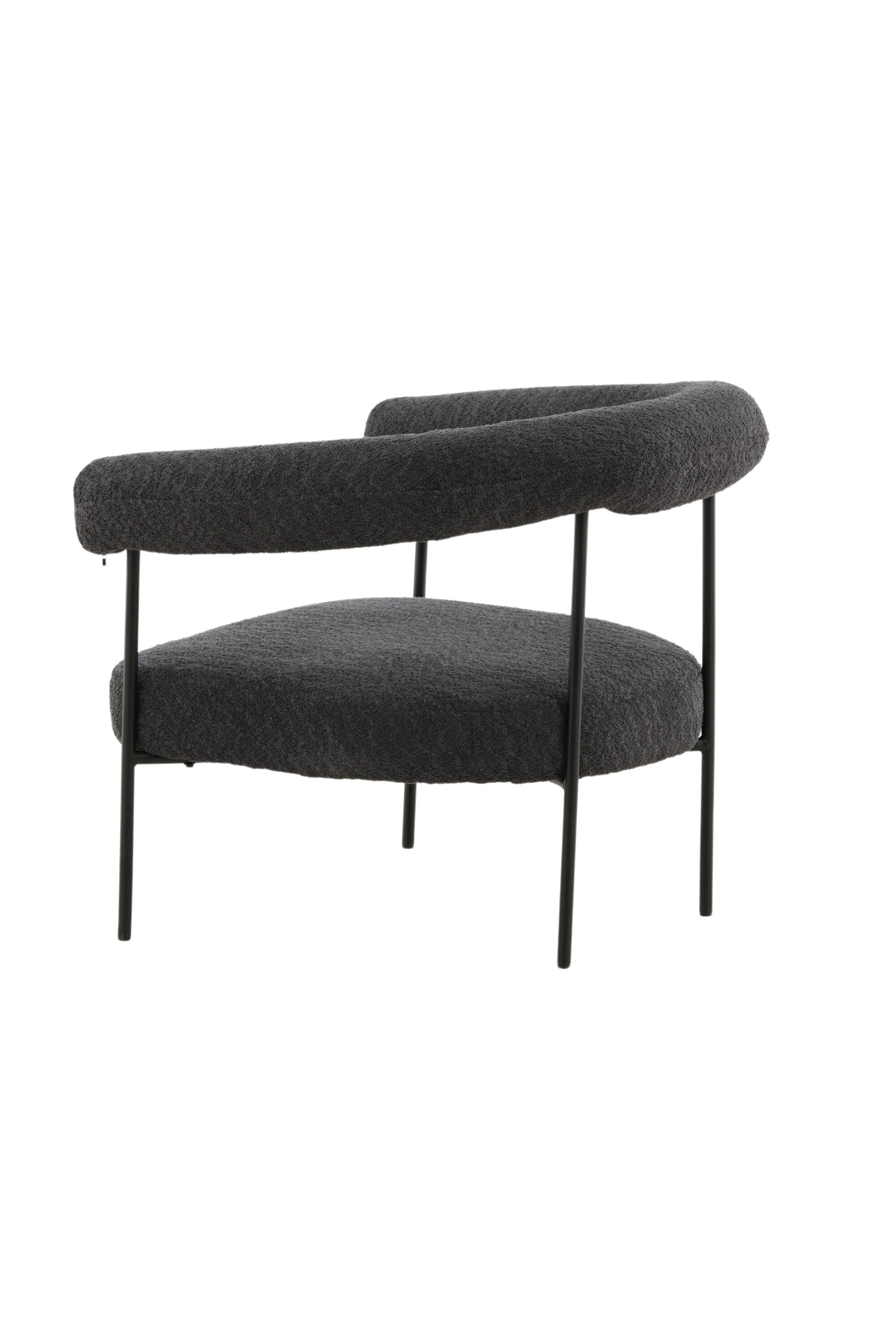 Hökåsen x Josefin Lustig Sessel in Dunkelgrau präsentiert im Onlineshop von KAQTU Design AG. Sessel mit Armlehnen ist von Vind