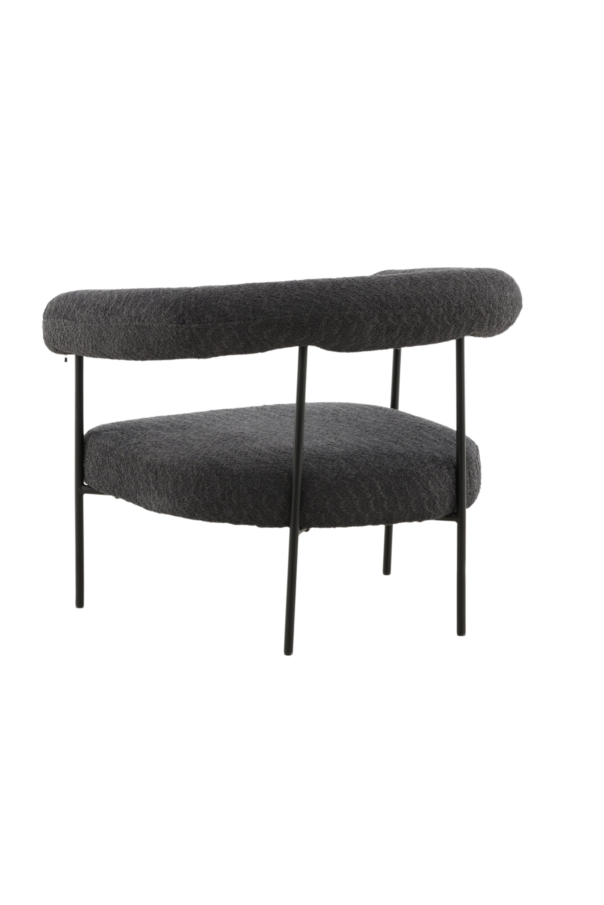 Hökåsen x Josefin Lustig Sessel in Dunkelgrau präsentiert im Onlineshop von KAQTU Design AG. Sessel mit Armlehnen ist von Vind