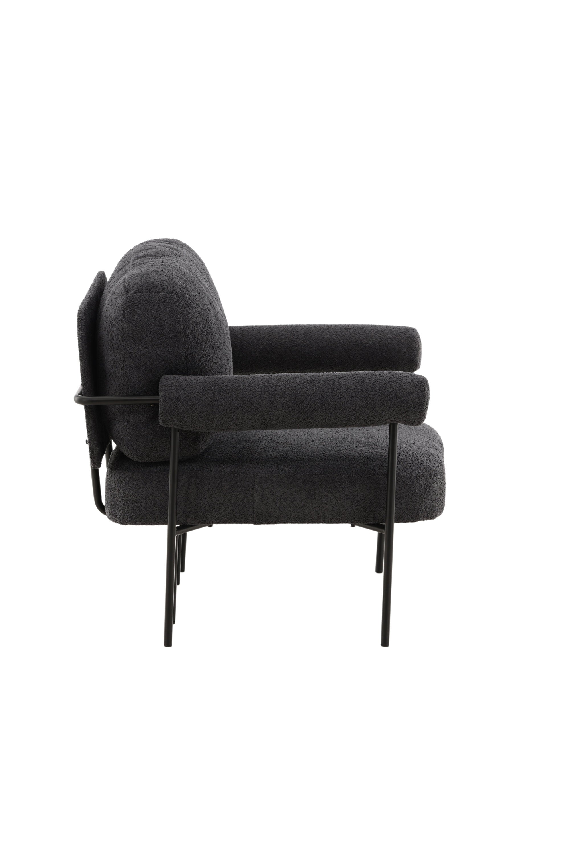 Tillberga x Josefin Lustig Sessel in Dunkelgrau präsentiert im Onlineshop von KAQTU Design AG. Sessel mit Armlehnen ist von Vind