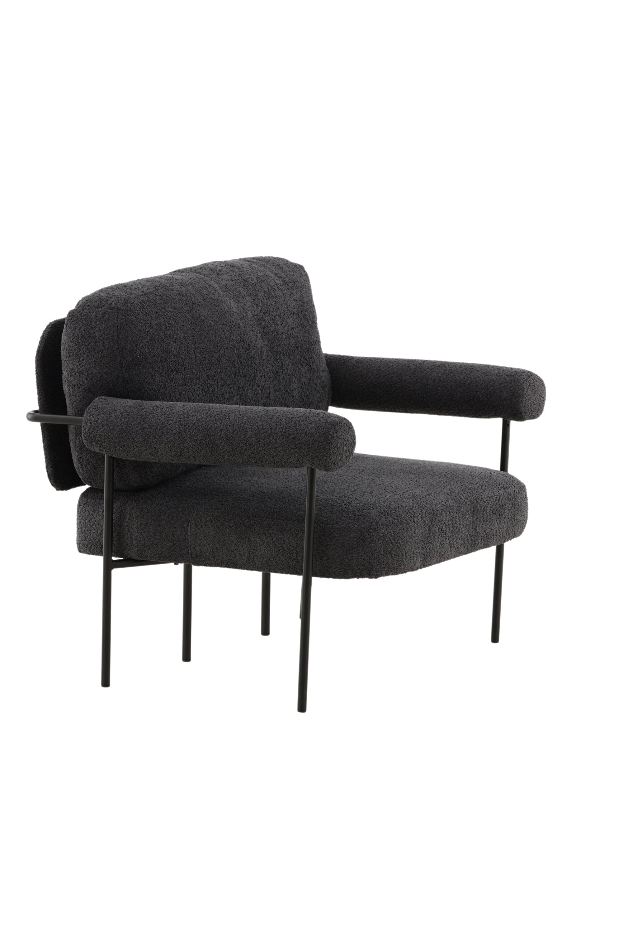 Tillberga x Josefin Lustig Sessel in Dunkelgrau präsentiert im Onlineshop von KAQTU Design AG. Sessel mit Armlehnen ist von Vind