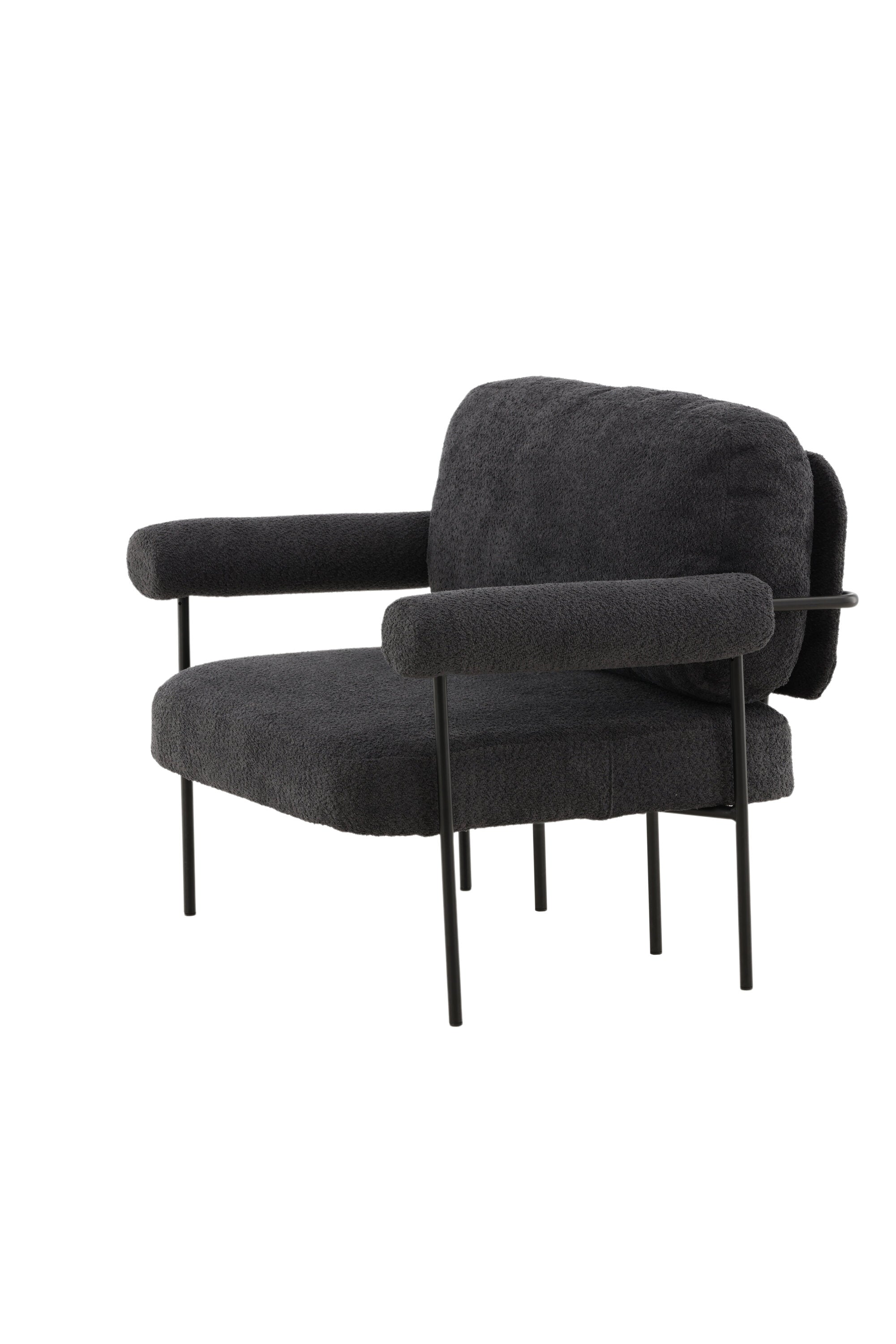 Tillberga x Josefin Lustig Sessel in Dunkelgrau präsentiert im Onlineshop von KAQTU Design AG. Sessel mit Armlehnen ist von Vind