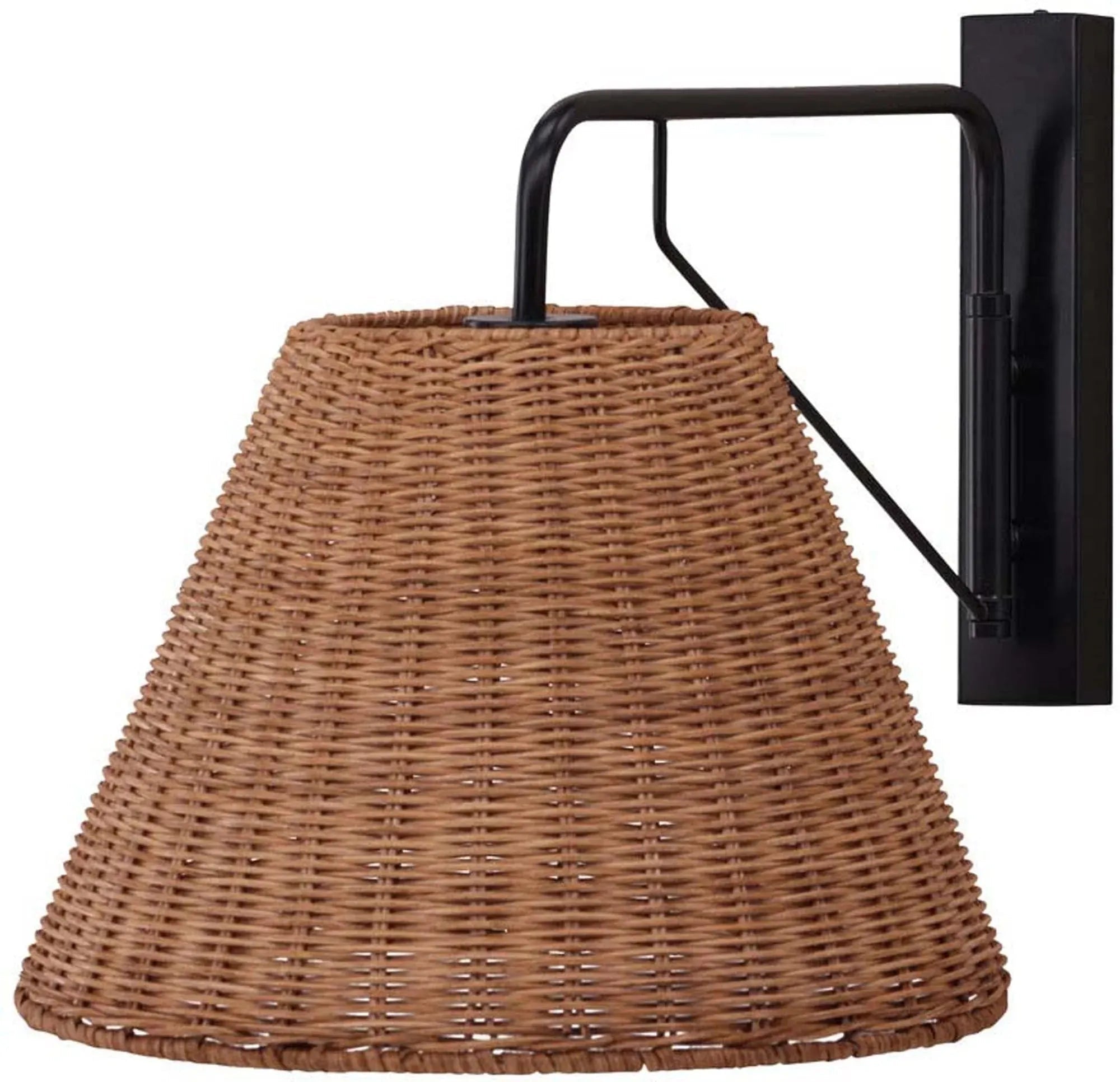Vind Stala Wandleuchte: Natürliche Eleganz im modernen Rattan-Design.