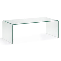 Burano Couchtisch aus Glas 110 x 50 cm