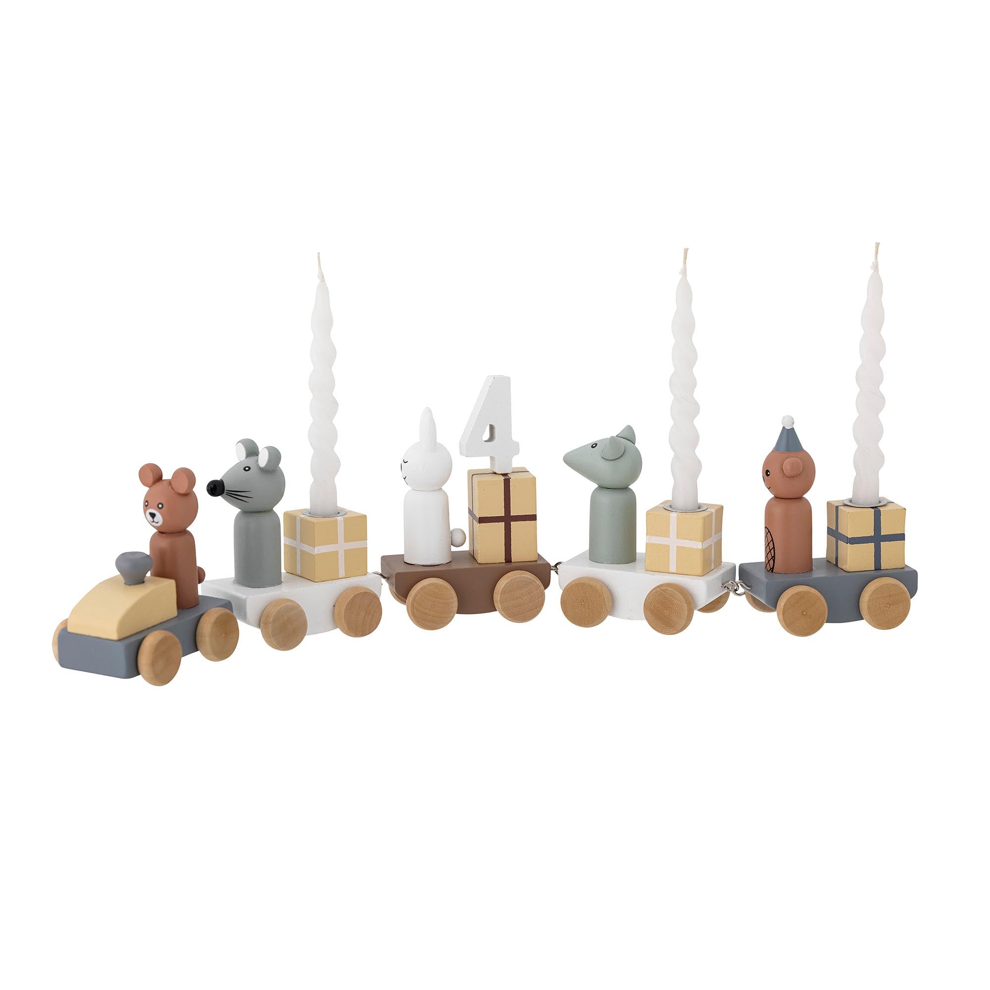 Junaid Birthday Decoration, Braun, MDF in Brown präsentiert im Onlineshop von KAQTU Design AG. Objekte Kids ist von Bloomingville