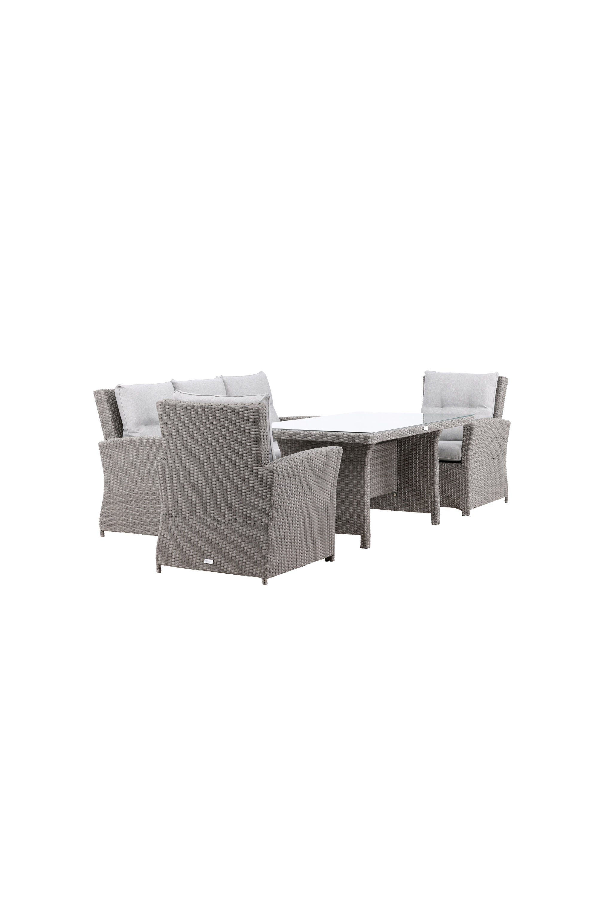 Brentwood Sofagarnitur in Grau präsentiert im Onlineshop von KAQTU Design AG. Loungeset ist von Venture Home