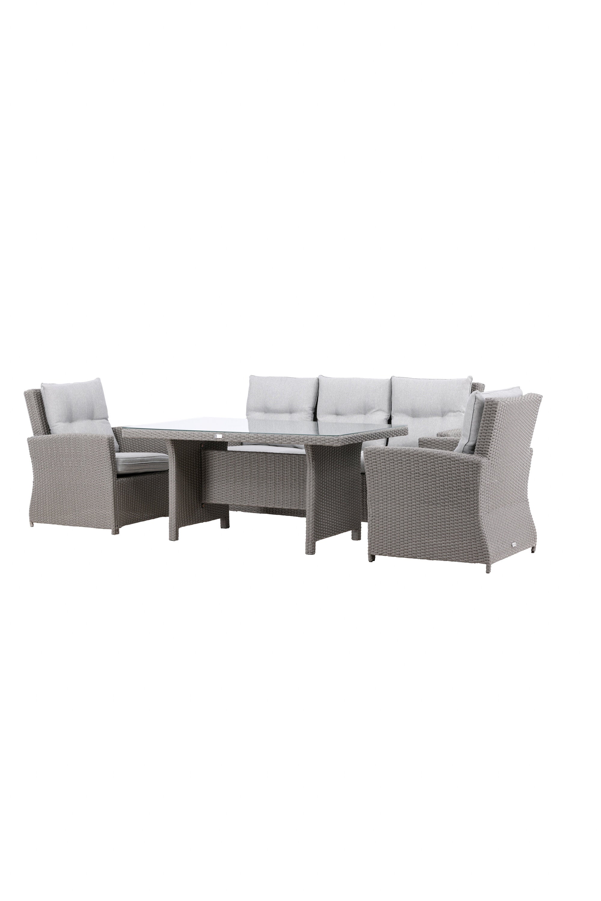 Brentwood Sofagarnitur in Grau präsentiert im Onlineshop von KAQTU Design AG. Loungeset ist von Venture Home