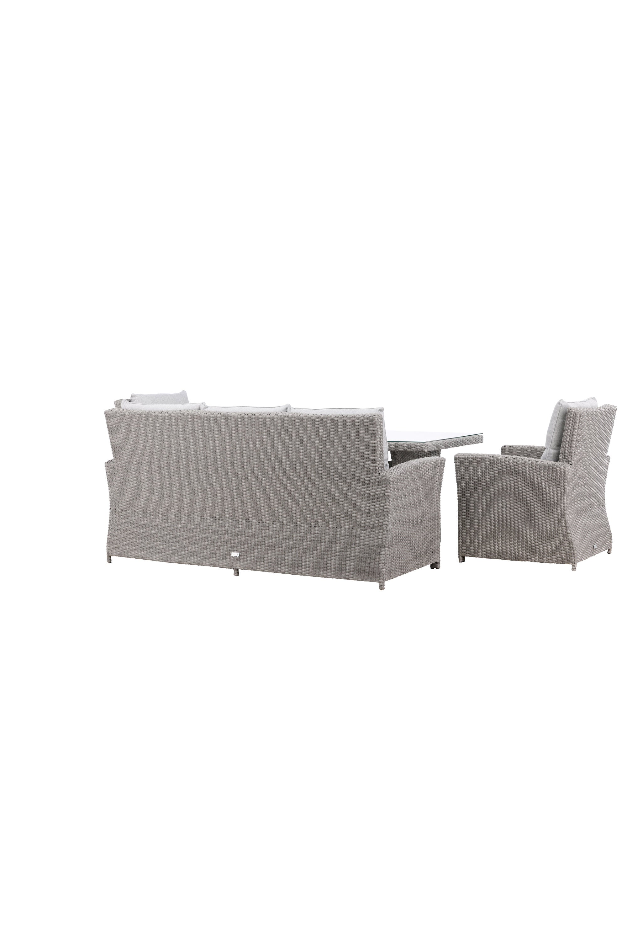 Brentwood Sofagarnitur in Grau präsentiert im Onlineshop von KAQTU Design AG. Loungeset ist von Venture Home