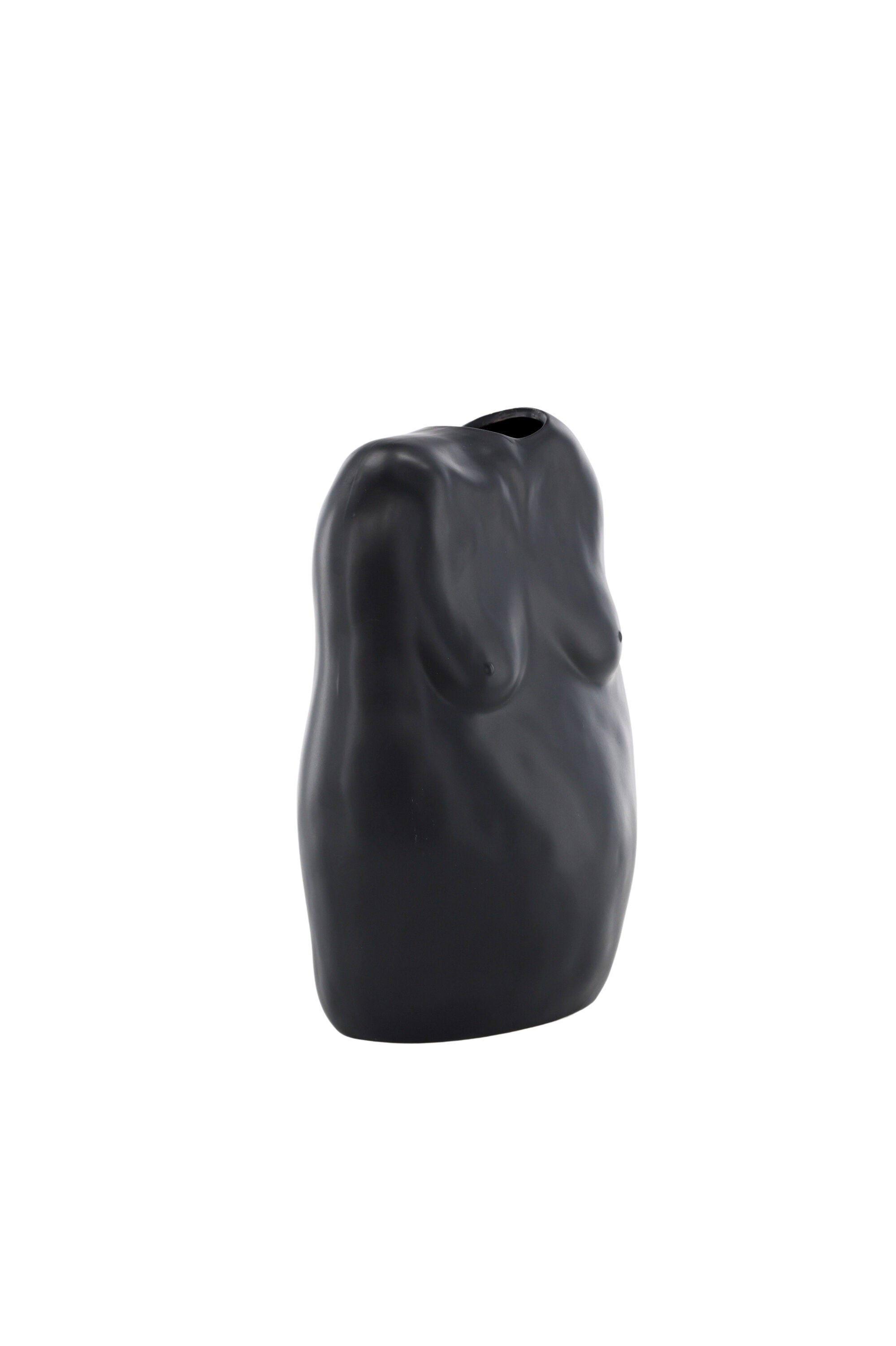 Romie Vase in Schwarz präsentiert im Onlineshop von KAQTU Design AG. Vase ist von Venture Home