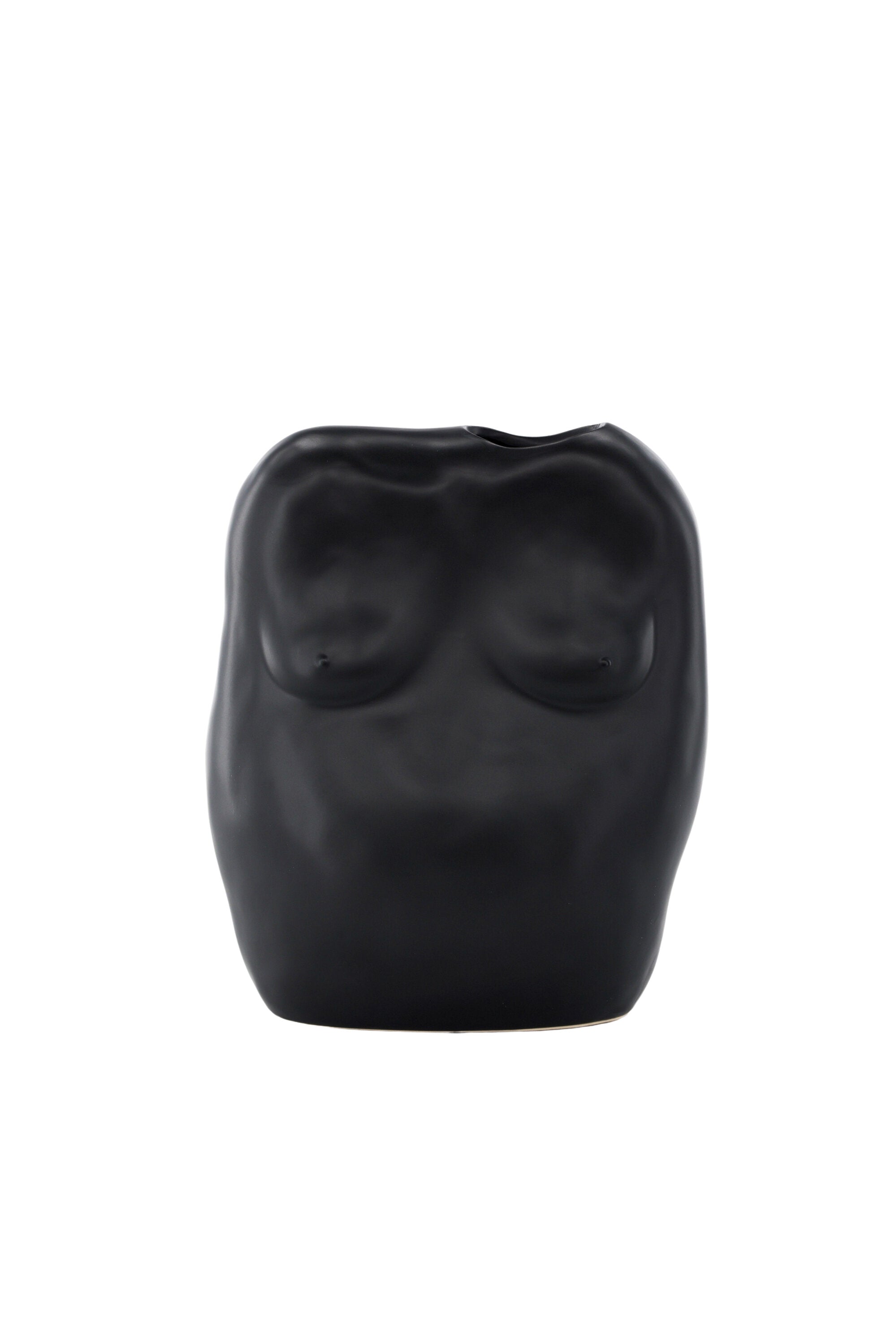 Romie Vase in Schwarz präsentiert im Onlineshop von KAQTU Design AG. Vase ist von Venture Home