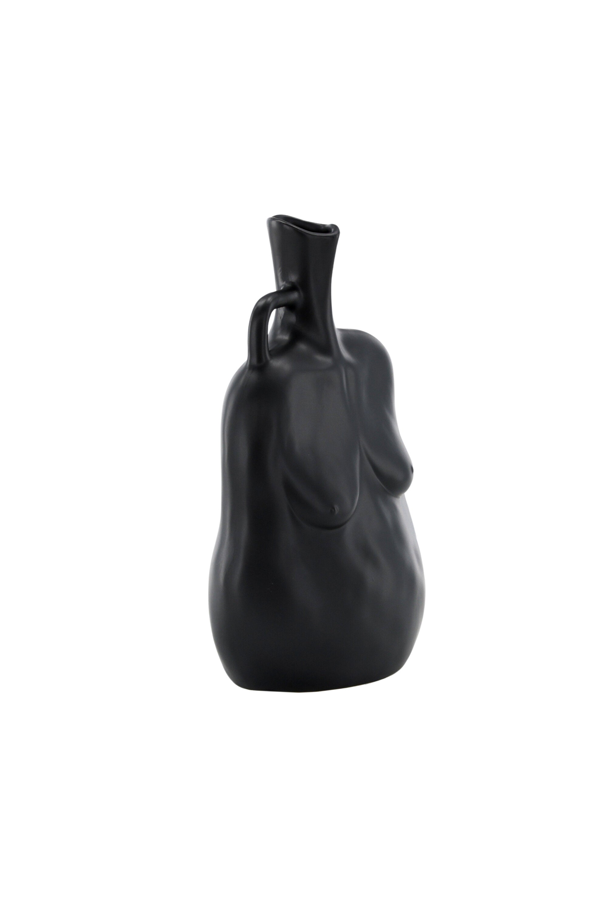 Conta Vase in Schwarz präsentiert im Onlineshop von KAQTU Design AG. Vase ist von Venture Home
