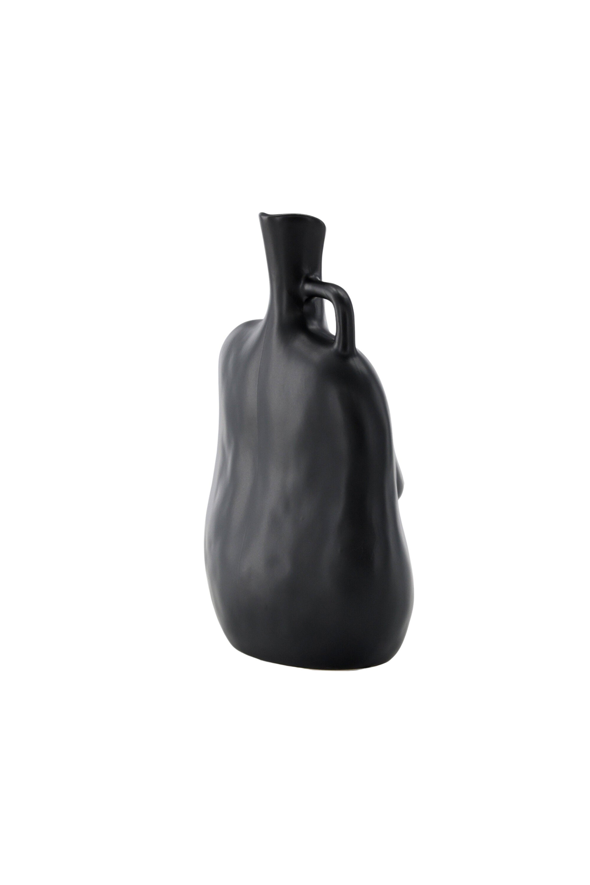 Conta Vase in Schwarz präsentiert im Onlineshop von KAQTU Design AG. Vase ist von Venture Home