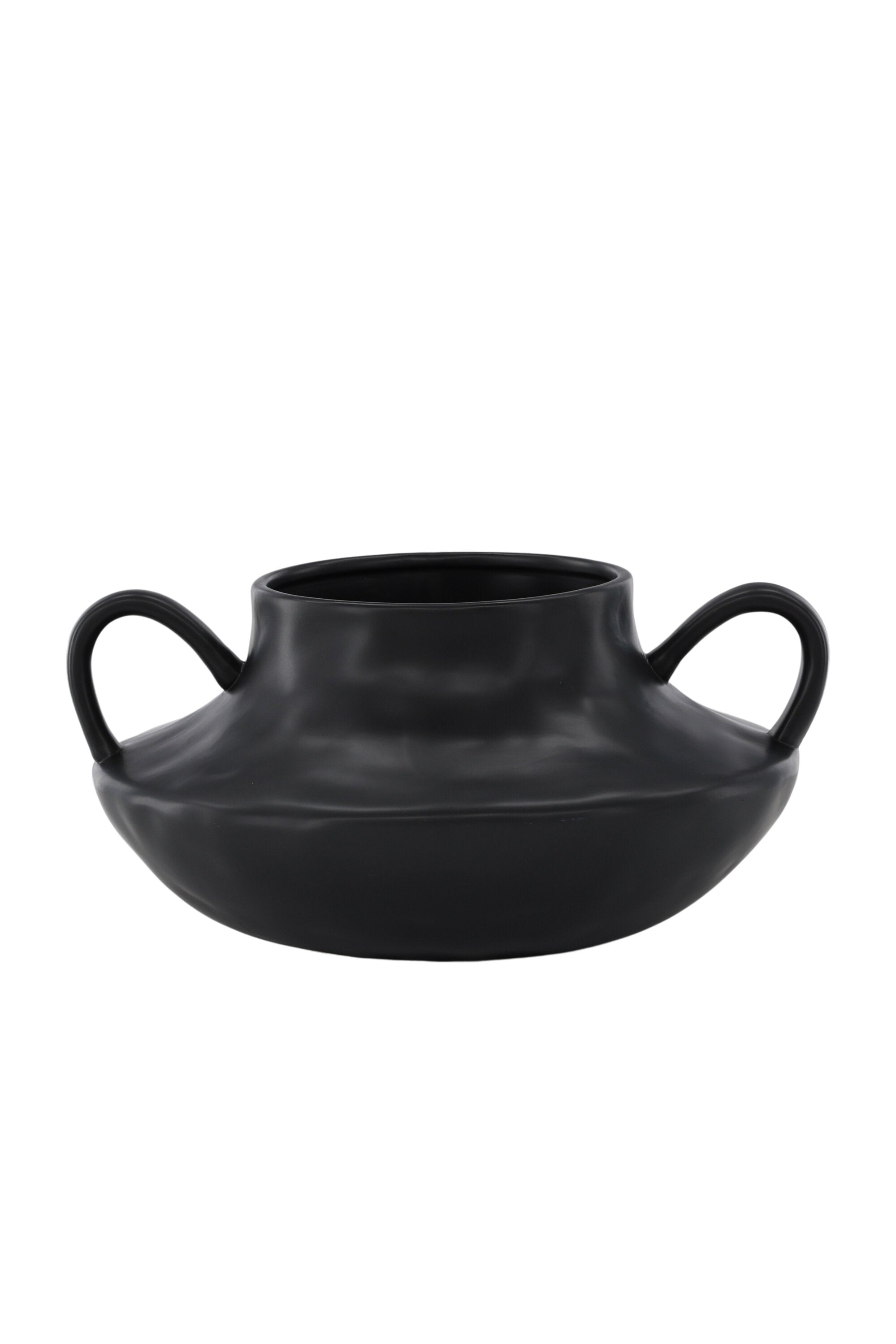 Holda Vase in Schwarz präsentiert im Onlineshop von KAQTU Design AG. Vase ist von Venture Home