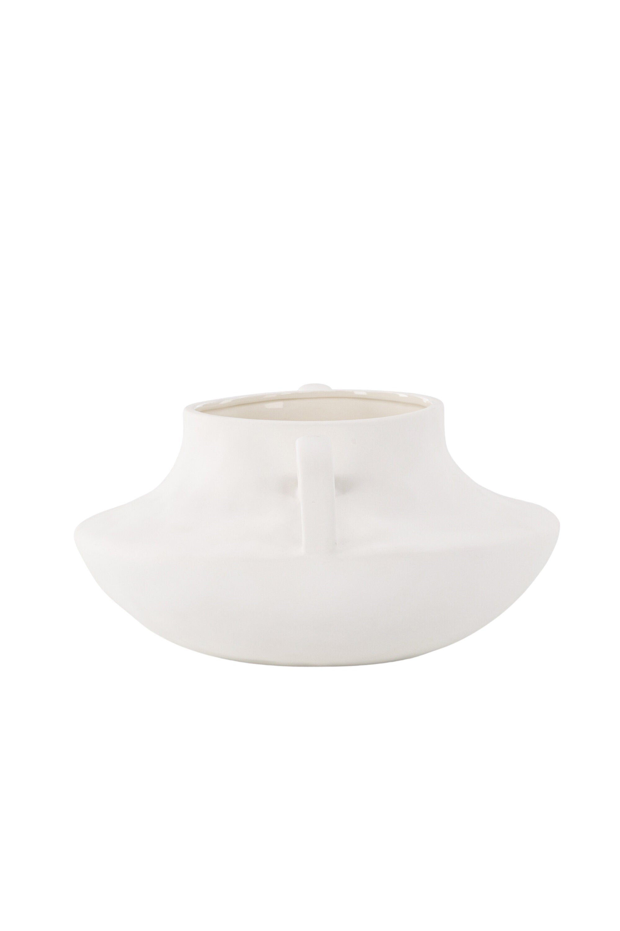 Holda Vase in Cremefarben präsentiert im Onlineshop von KAQTU Design AG. Vase ist von Venture Home