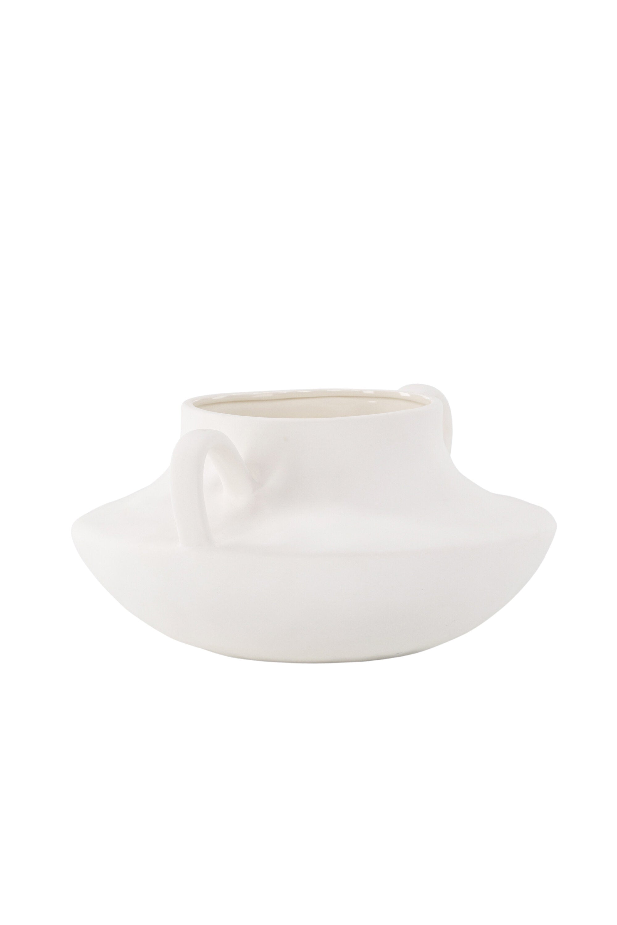 Holda Vase in Cremefarben präsentiert im Onlineshop von KAQTU Design AG. Vase ist von Venture Home