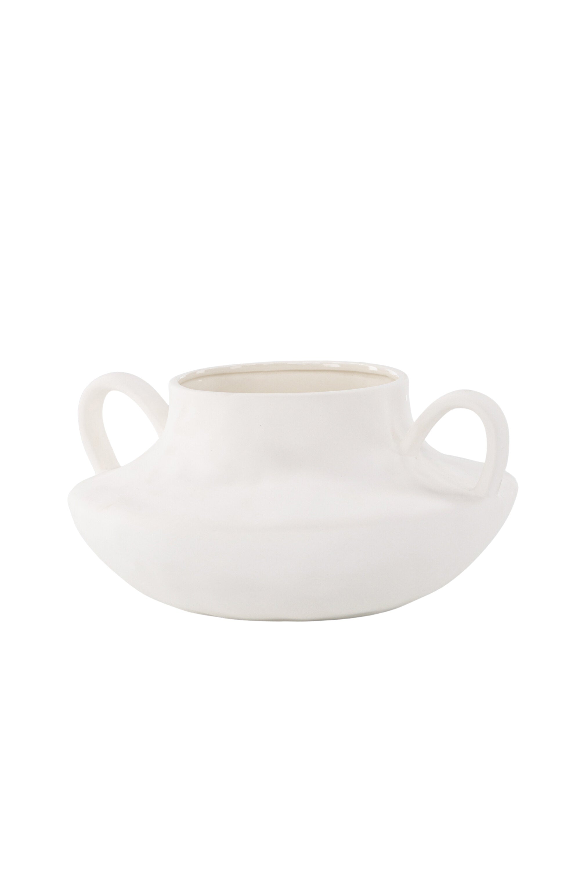 Holda Vase in Cremefarben präsentiert im Onlineshop von KAQTU Design AG. Vase ist von Venture Home