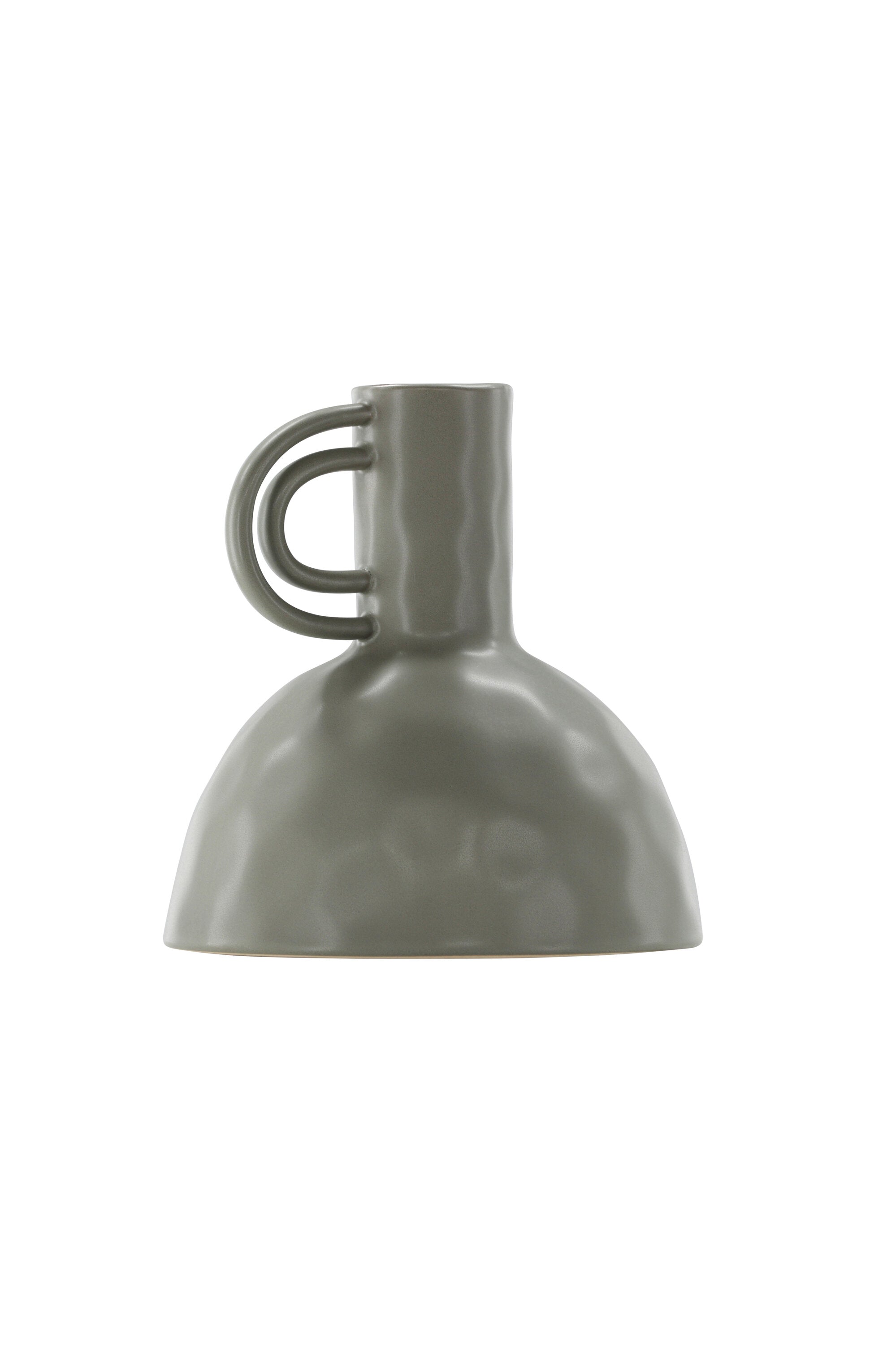 Vivi Vase in Dunkelgrau präsentiert im Onlineshop von KAQTU Design AG. Vase ist von Venture Home