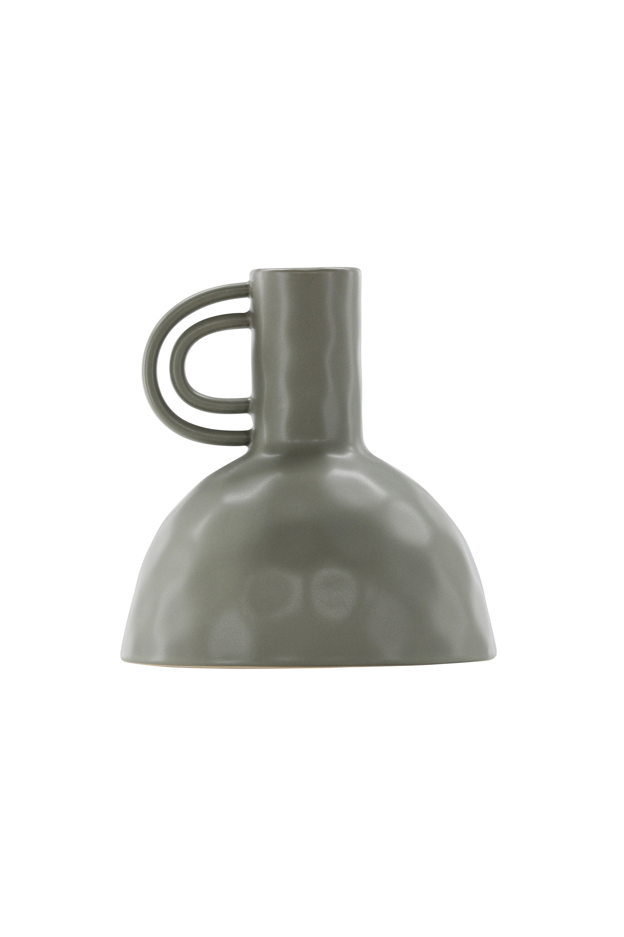 Vivi Vase in Dunkelgrau präsentiert im Onlineshop von KAQTU Design AG. Vase ist von Venture Home