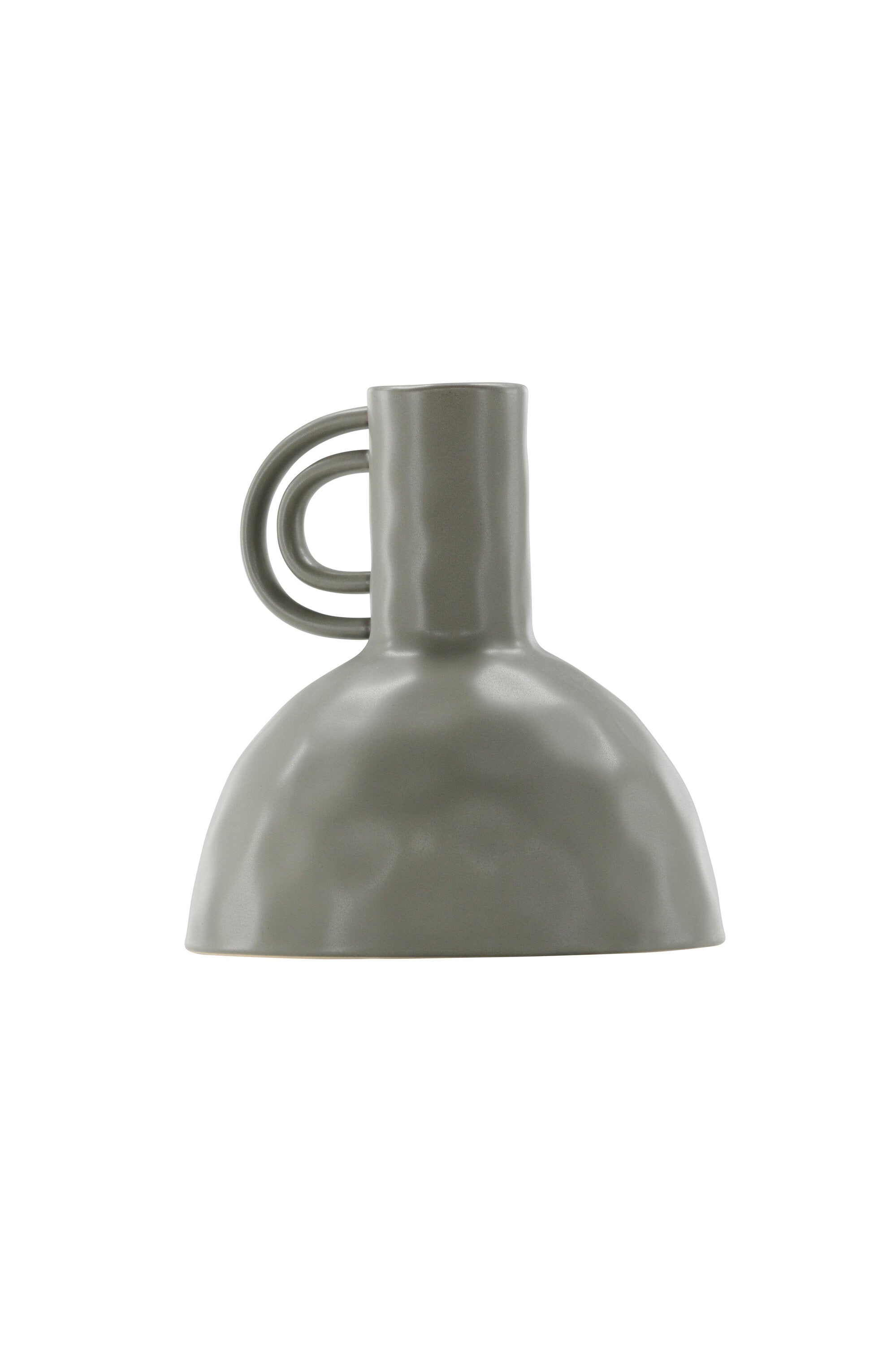Vivi Vase in Dunkelgrau präsentiert im Onlineshop von KAQTU Design AG. Vase ist von Venture Home