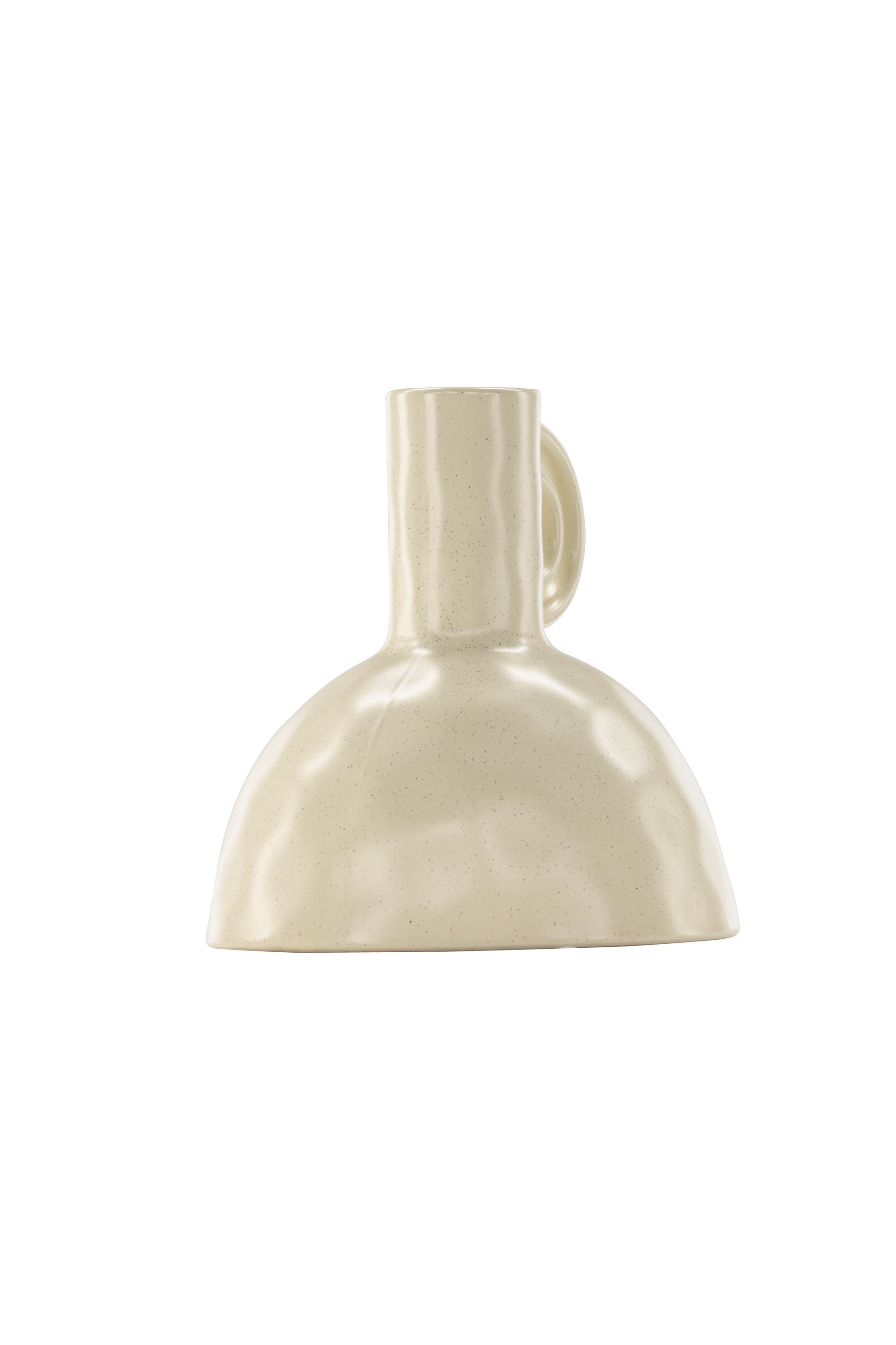 Vivi Vase in Beige/Schwarz präsentiert im Onlineshop von KAQTU Design AG. Vase ist von Venture Home