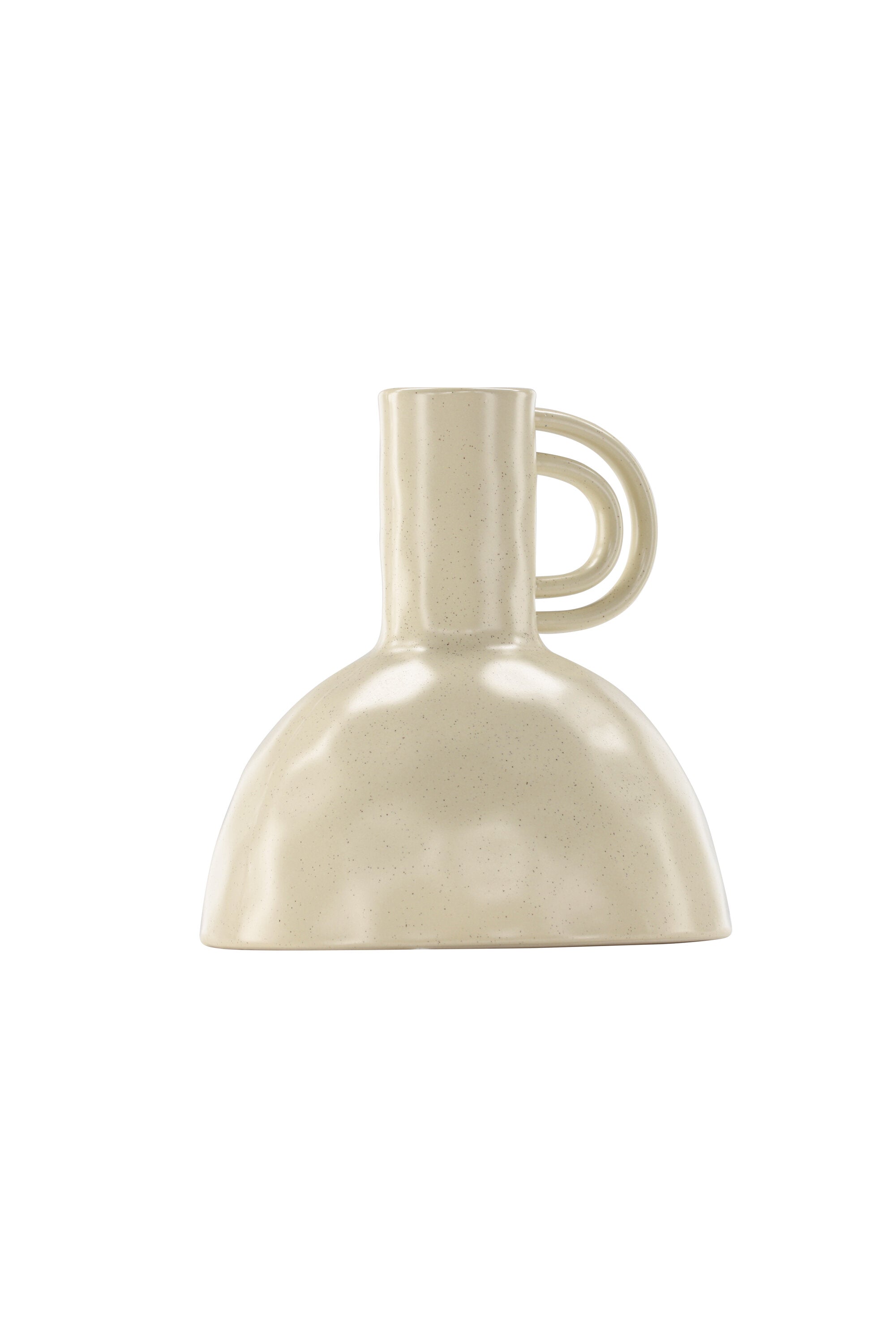Vivi Vase in Beige/Schwarz präsentiert im Onlineshop von KAQTU Design AG. Vase ist von Venture Home