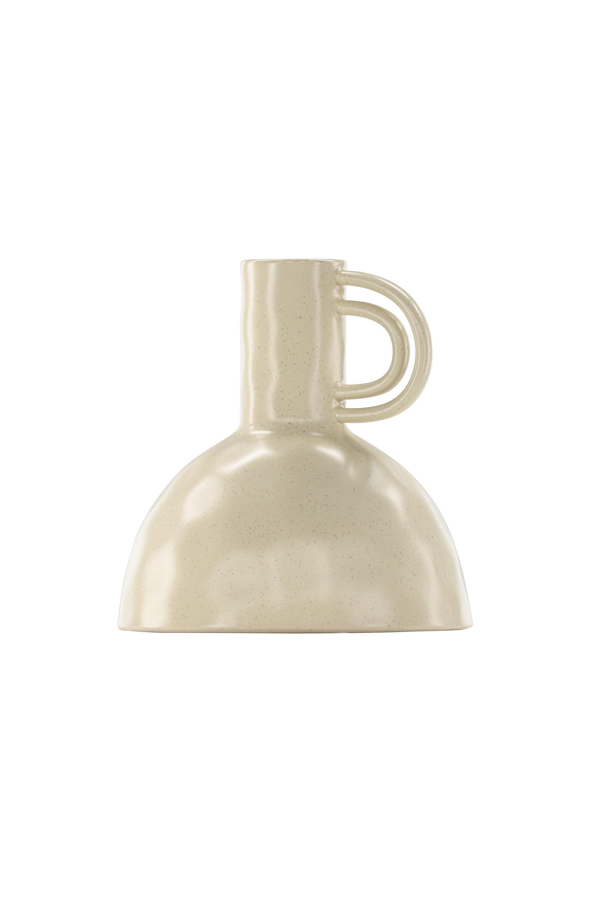 Vivi Vase in Beige/Schwarz präsentiert im Onlineshop von KAQTU Design AG. Vase ist von Venture Home