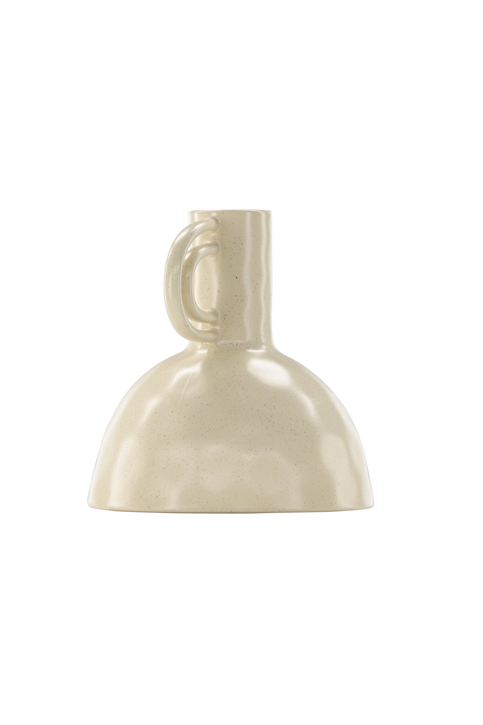 Vivi Vase in Beige/Schwarz präsentiert im Onlineshop von KAQTU Design AG. Vase ist von Venture Home