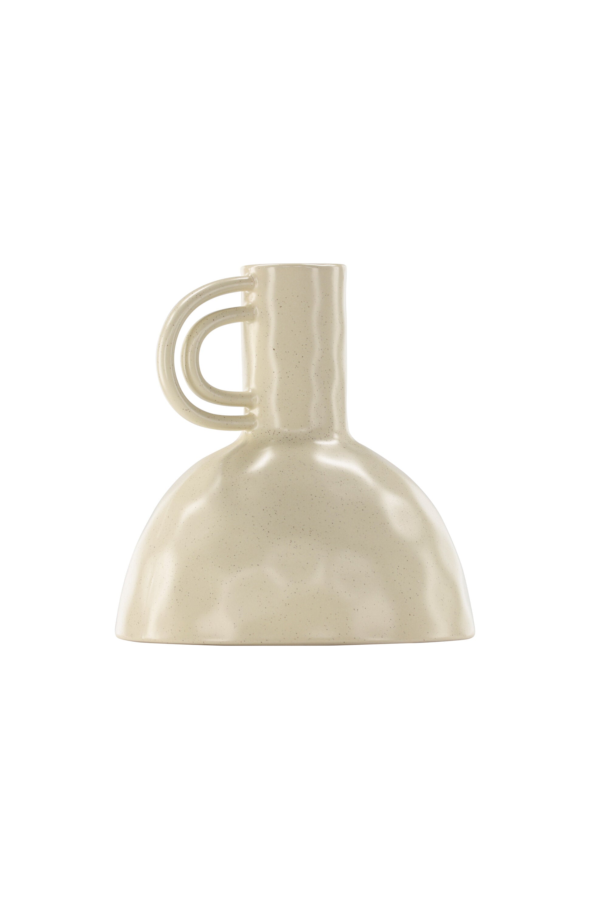 Vivi Vase in Beige/Schwarz präsentiert im Onlineshop von KAQTU Design AG. Vase ist von Venture Home