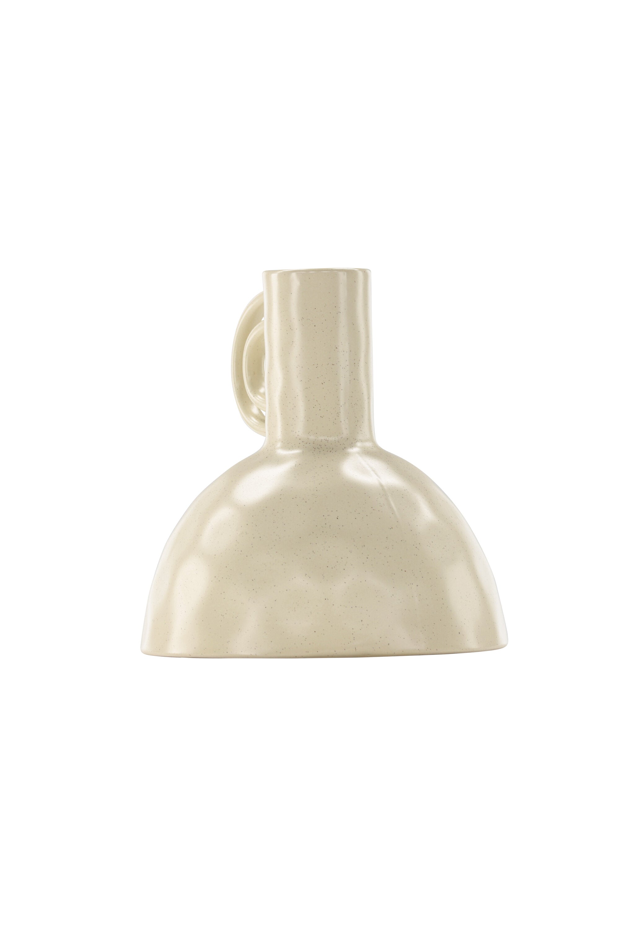 Vivi Vase in Beige/Schwarz präsentiert im Onlineshop von KAQTU Design AG. Vase ist von Venture Home