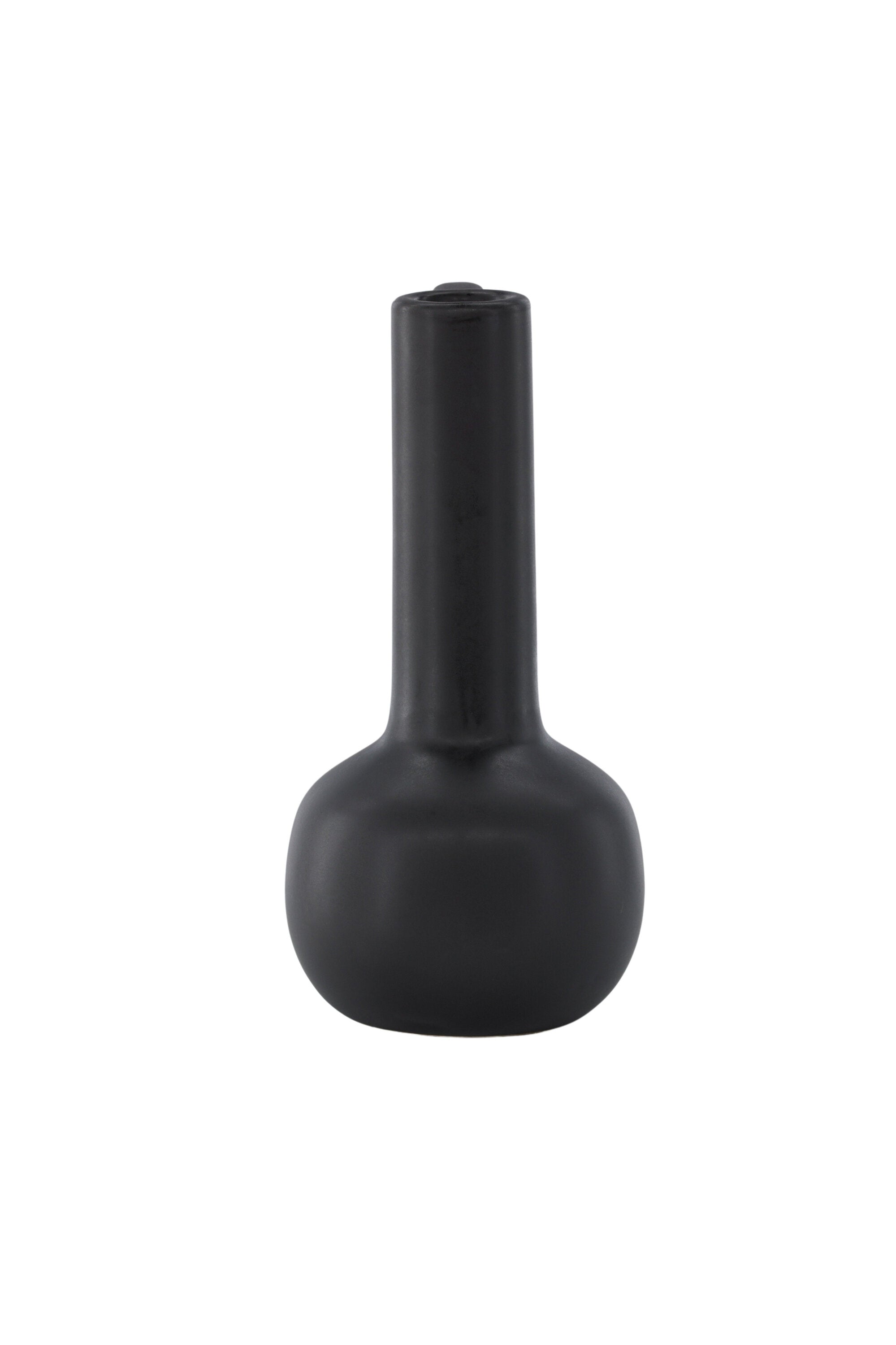 Allis Vase in Schwarz präsentiert im Onlineshop von KAQTU Design AG. Vase ist von Venture Home