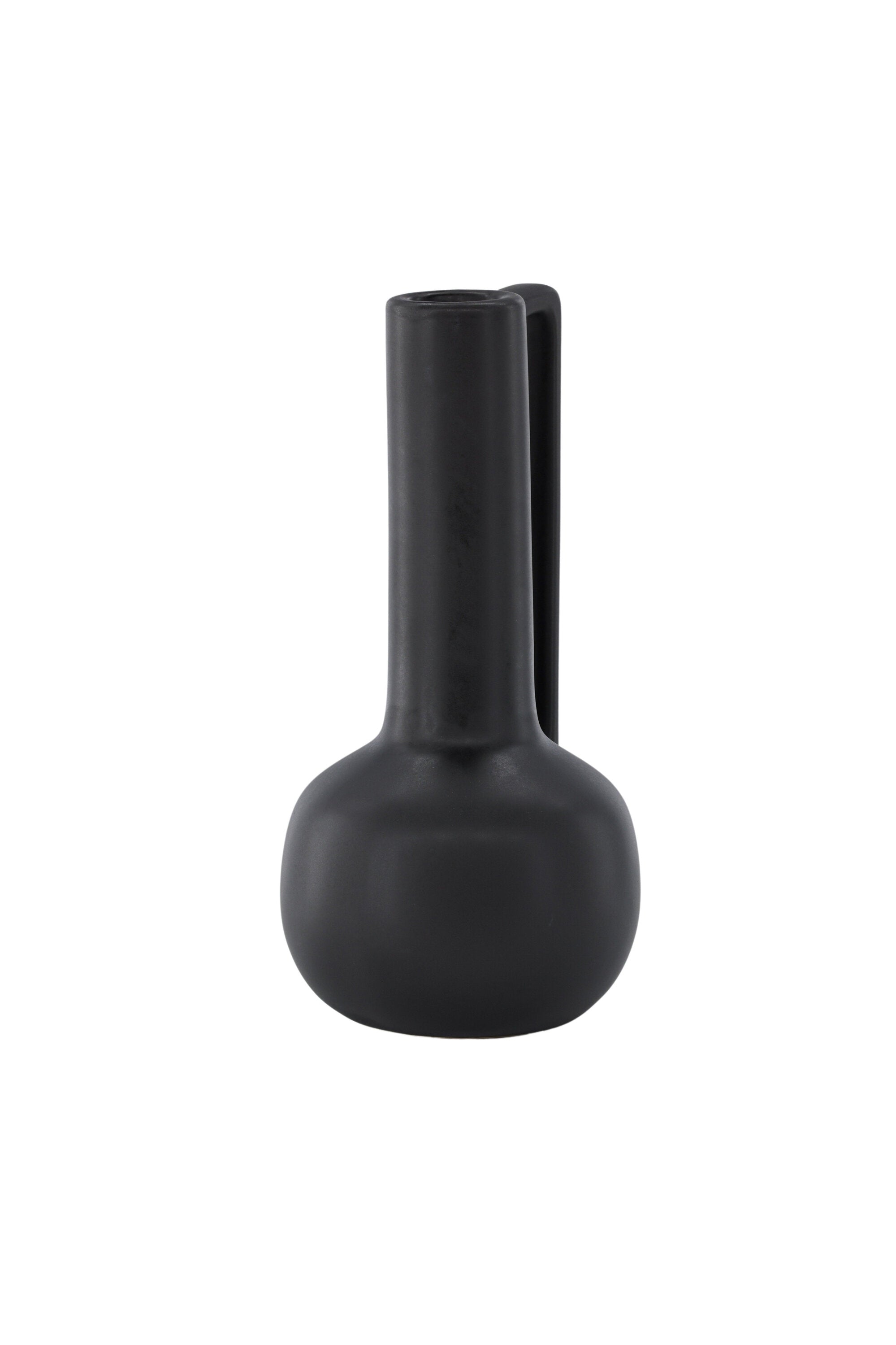 Allis Vase in Schwarz präsentiert im Onlineshop von KAQTU Design AG. Vase ist von Venture Home