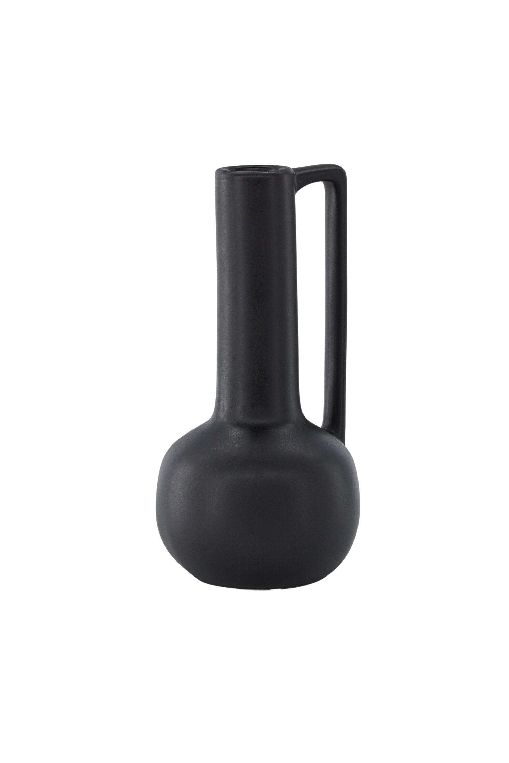Allis Vase in Schwarz präsentiert im Onlineshop von KAQTU Design AG. Vase ist von Venture Home