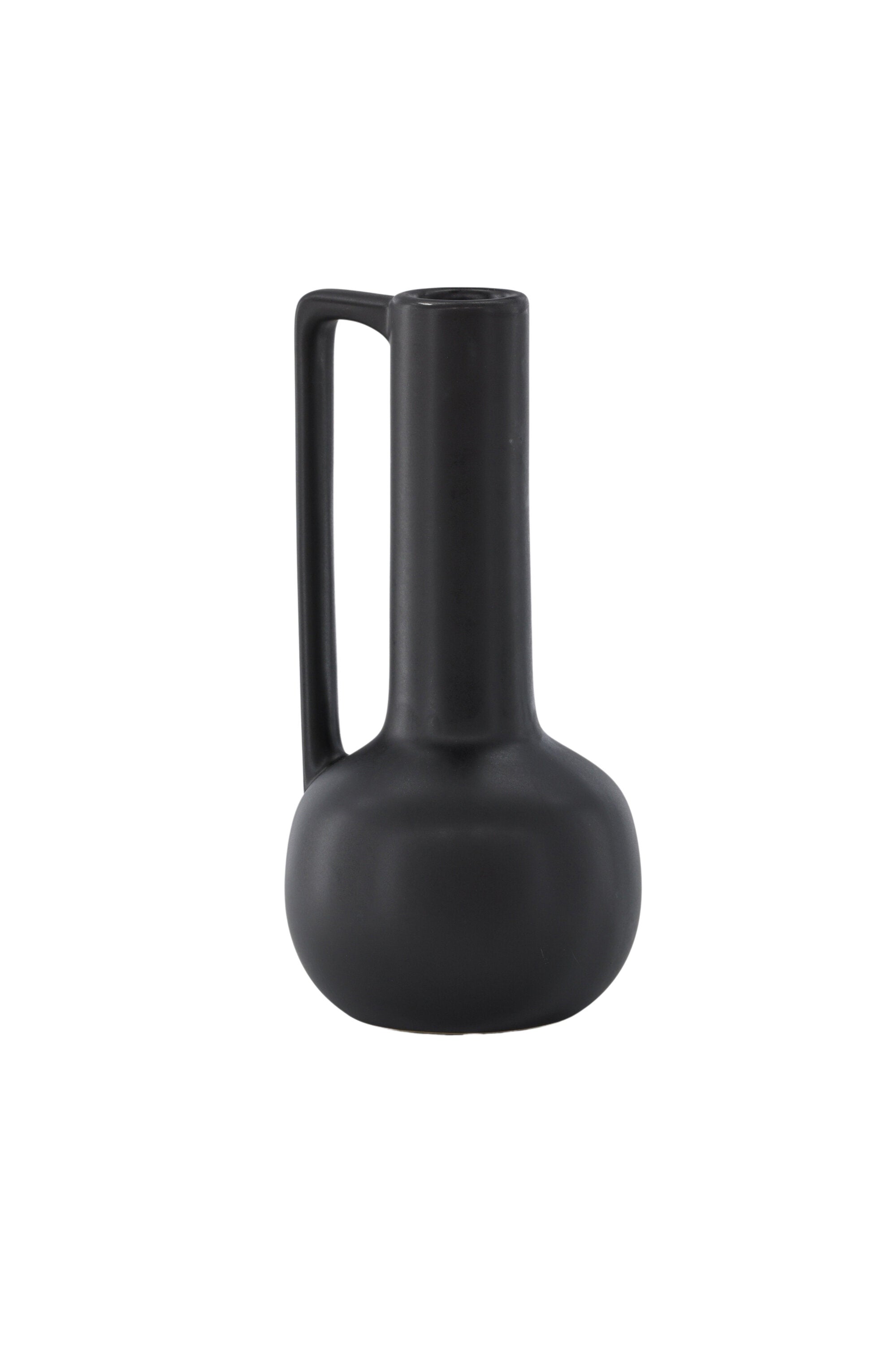 Allis Vase in Schwarz präsentiert im Onlineshop von KAQTU Design AG. Vase ist von Venture Home