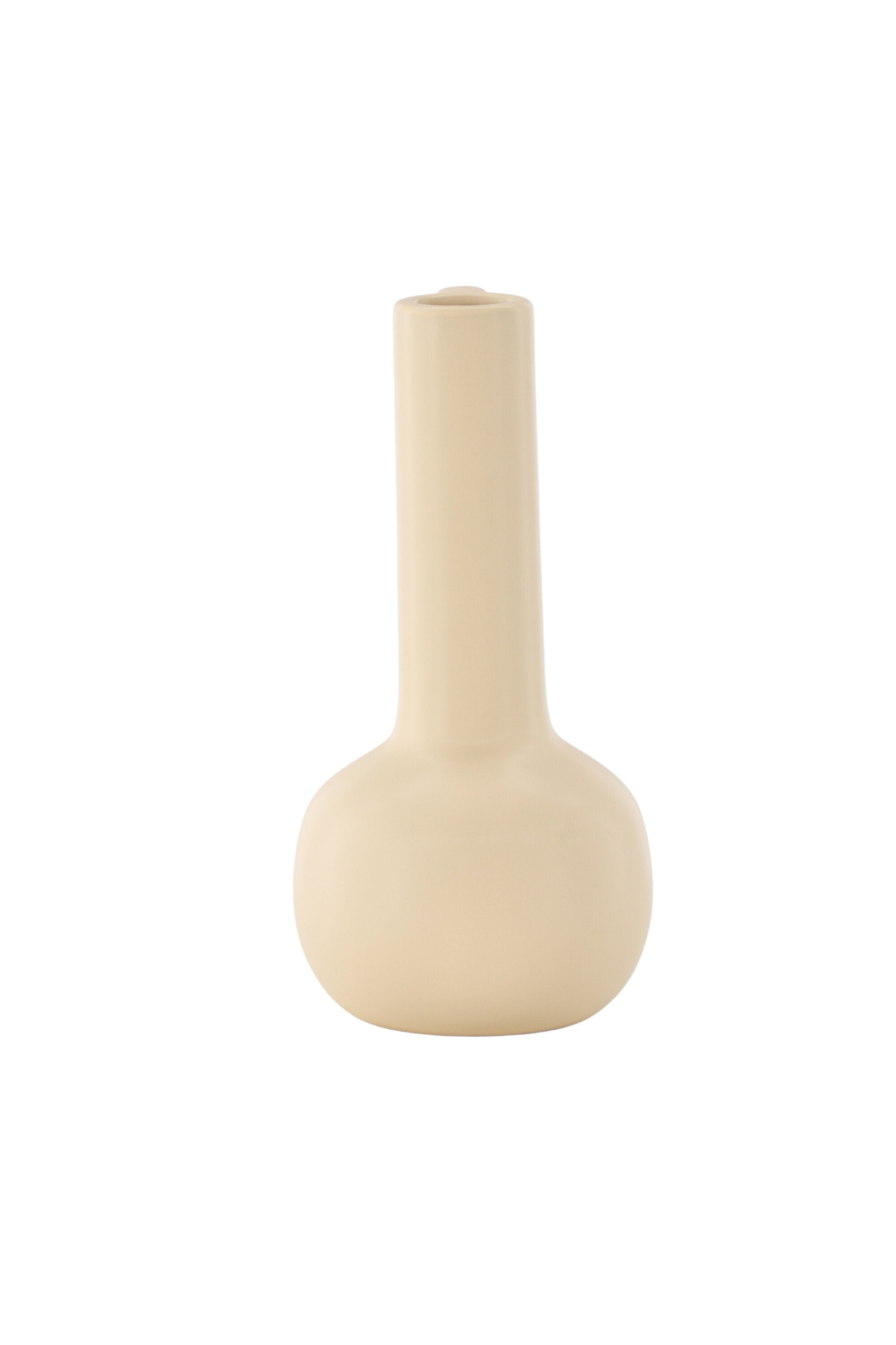 Allis Vase in Gelb präsentiert im Onlineshop von KAQTU Design AG. Vase ist von Venture Home