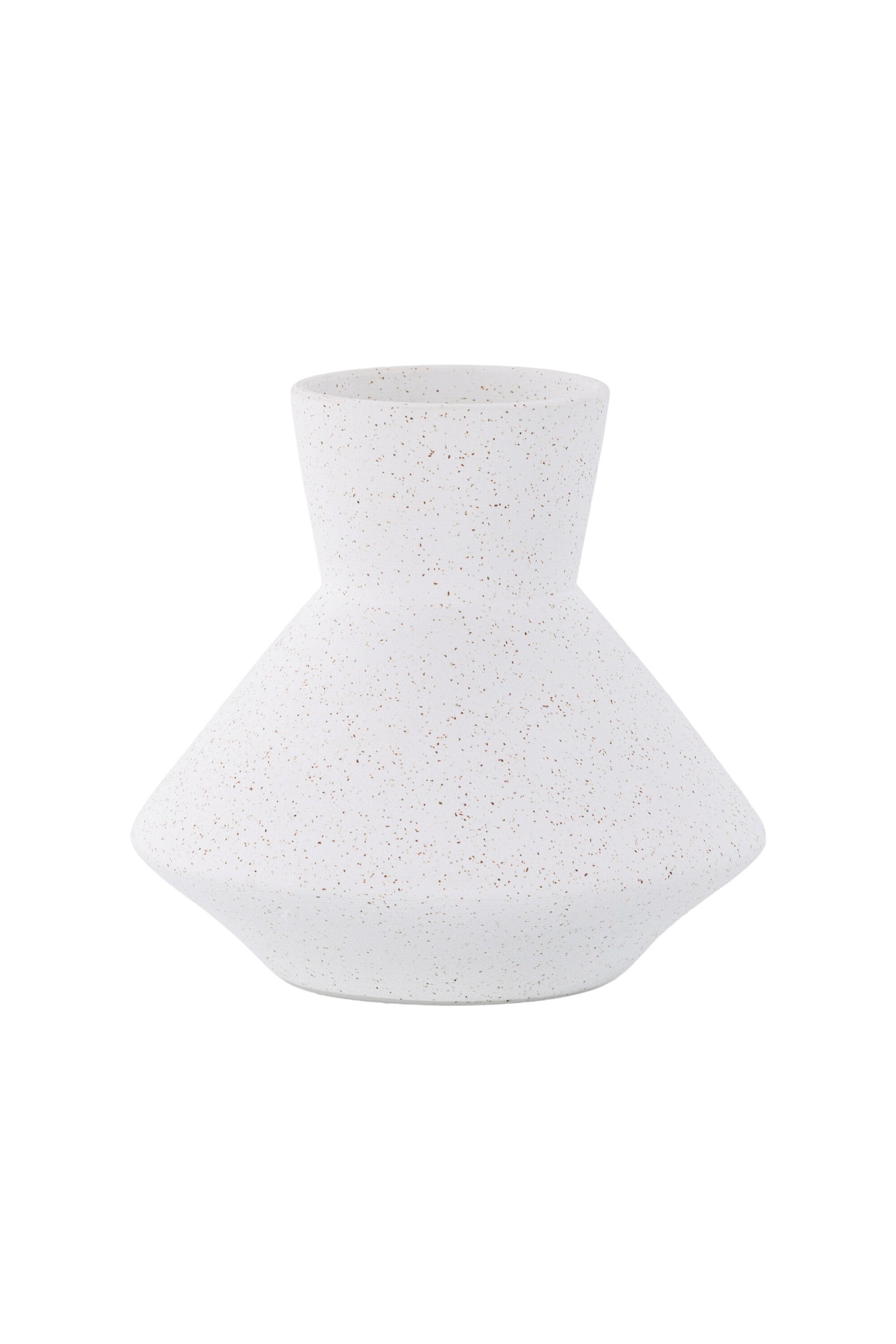 Rellis Vase in Schwarz-Weiss präsentiert im Onlineshop von KAQTU Design AG. Vase ist von Venture Home