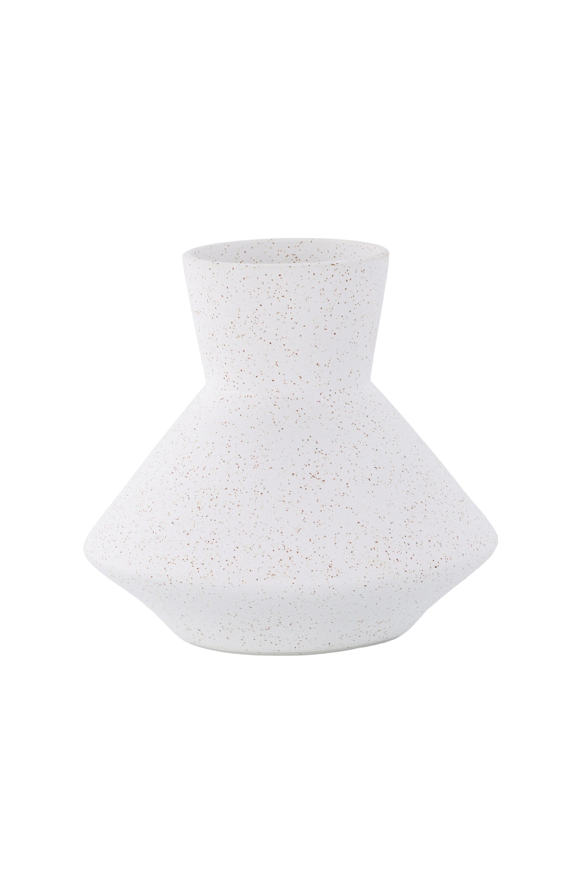 Rellis Vase in Schwarz-Weiss präsentiert im Onlineshop von KAQTU Design AG. Vase ist von Venture Home