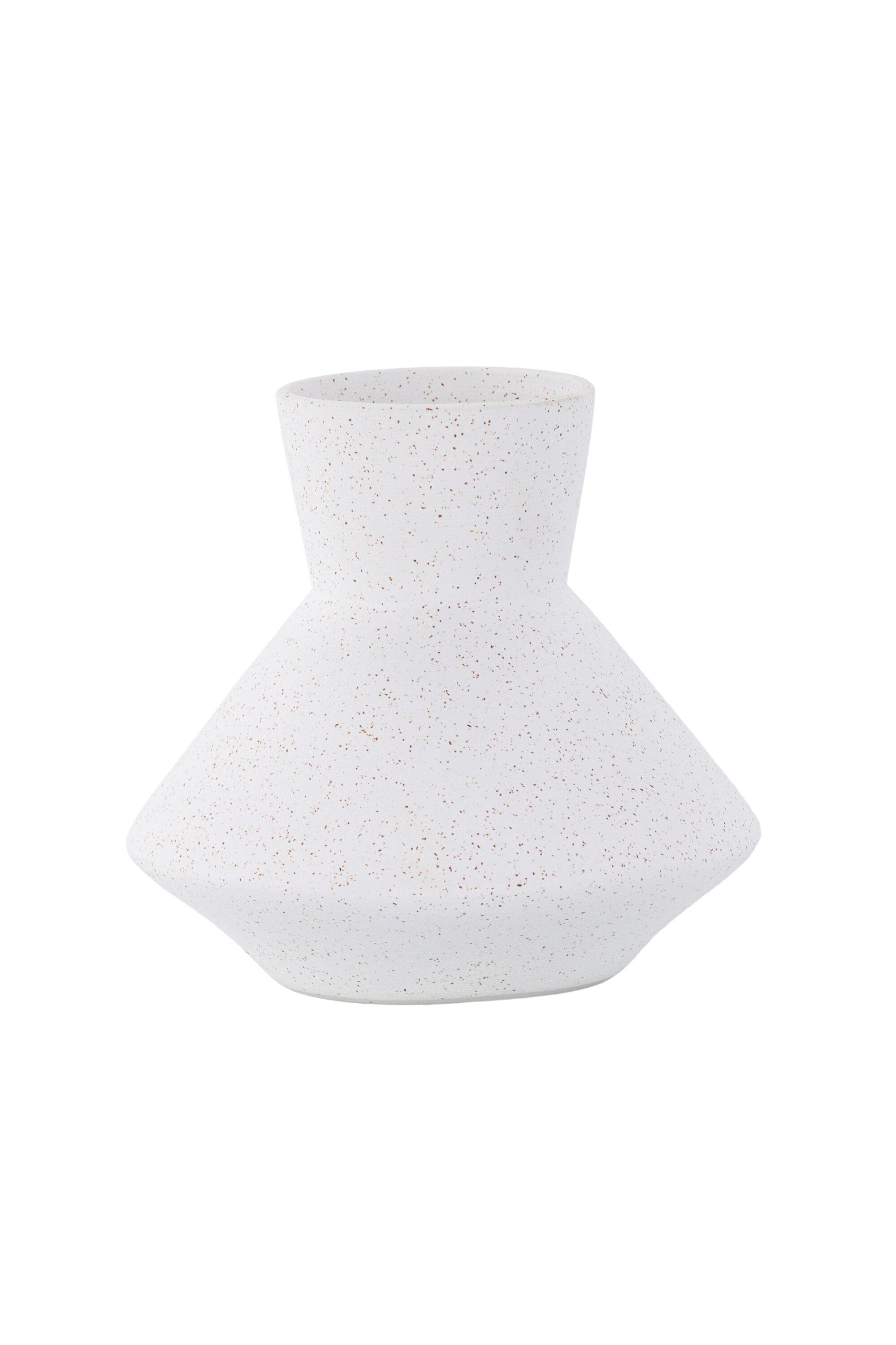 Rellis Vase in Schwarz-Weiss präsentiert im Onlineshop von KAQTU Design AG. Vase ist von Venture Home