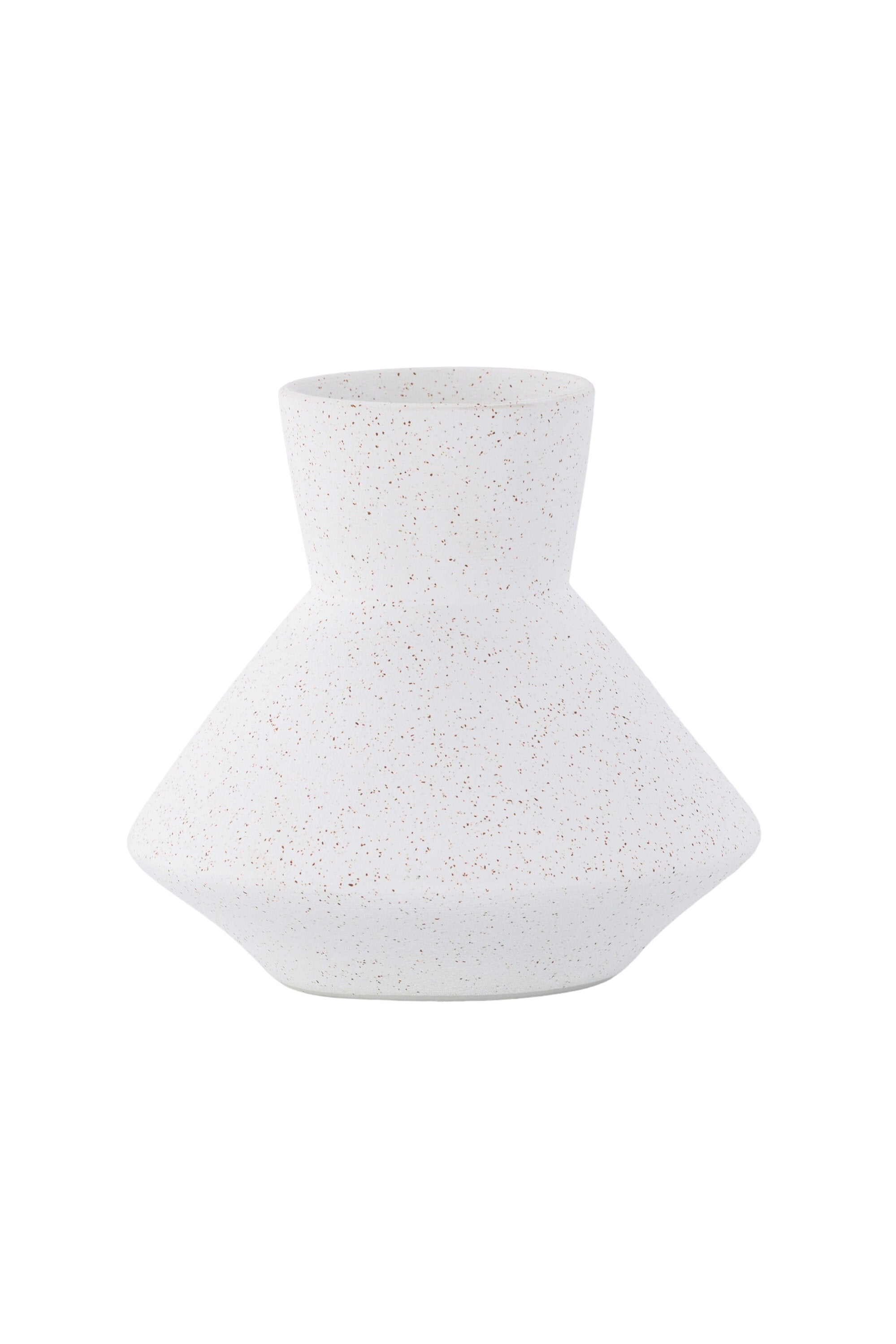 Rellis Vase in Schwarz-Weiss präsentiert im Onlineshop von KAQTU Design AG. Vase ist von Venture Home