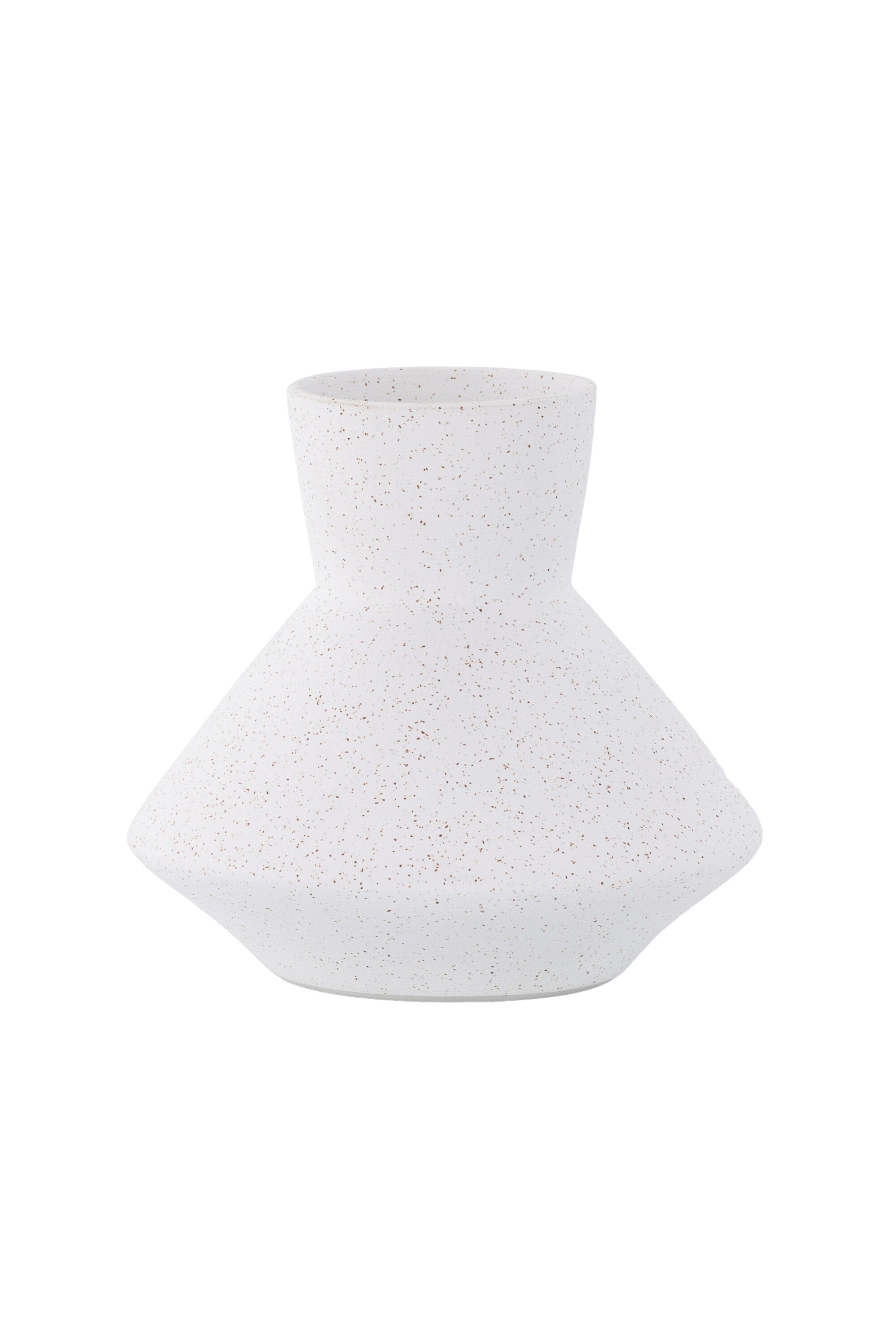 Rellis Vase in Schwarz-Weiss präsentiert im Onlineshop von KAQTU Design AG. Vase ist von Venture Home