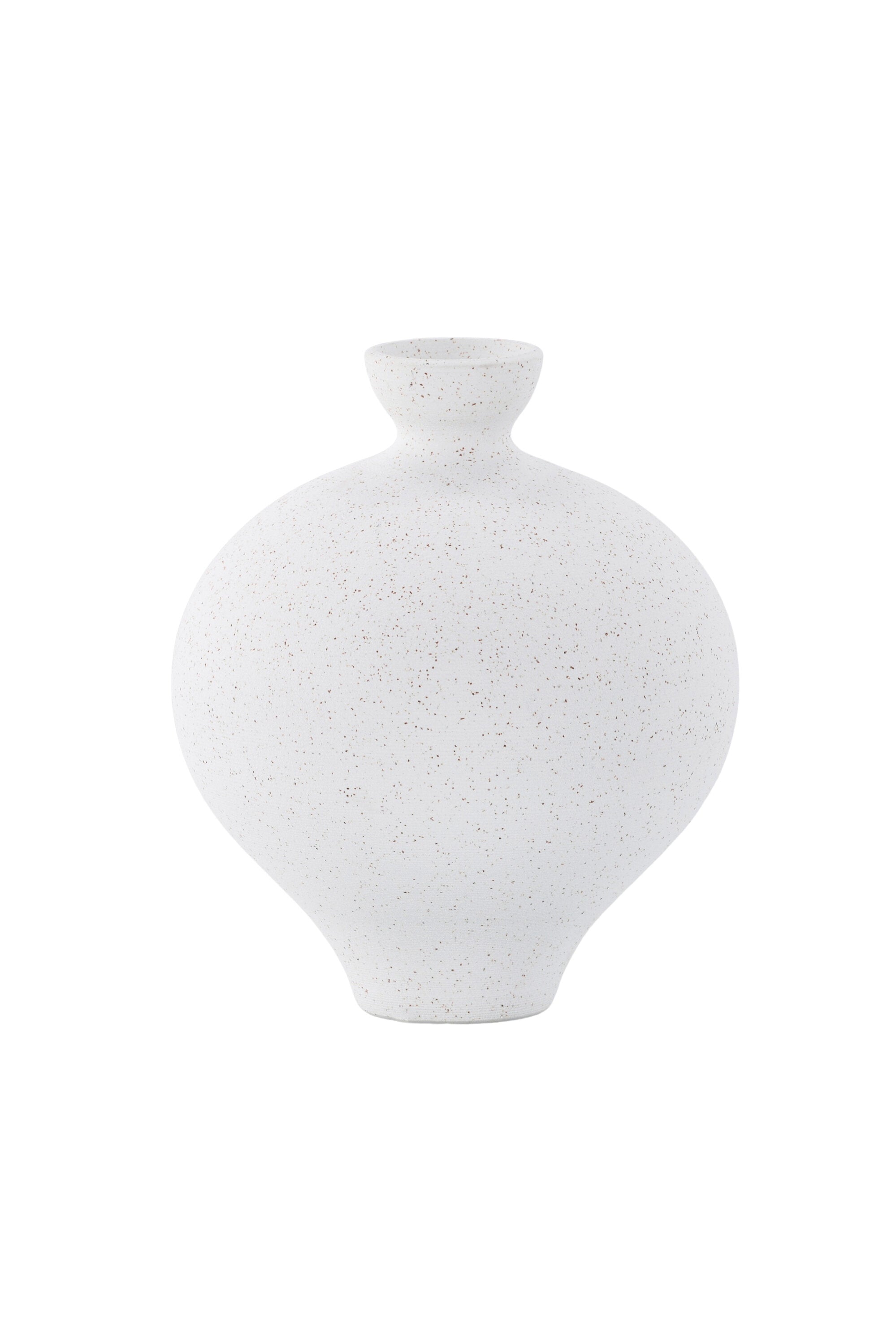 Rellis Vase in Schwarz-Weiss präsentiert im Onlineshop von KAQTU Design AG. Vase ist von Venture Home