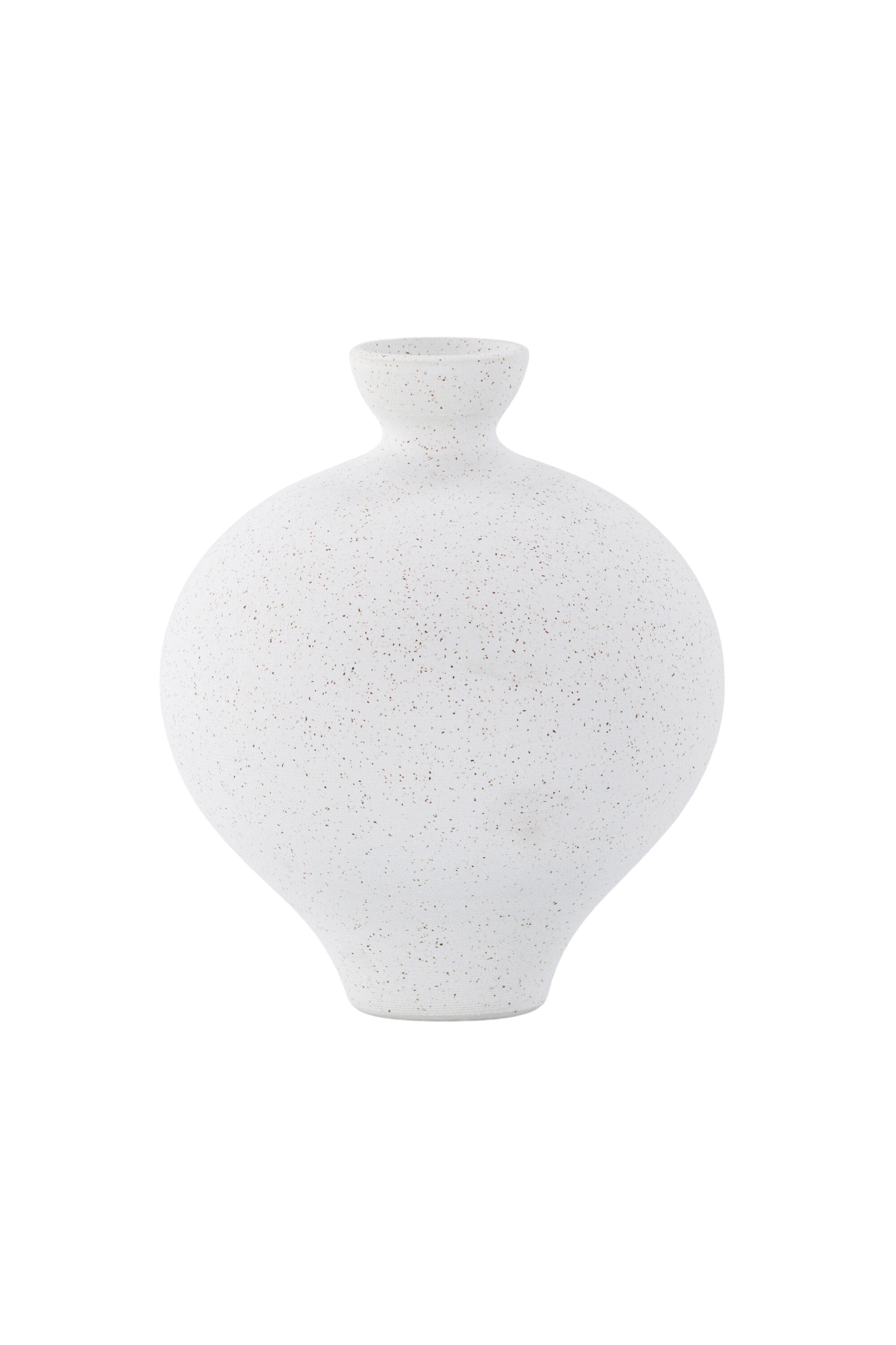 Rellis Vase in Schwarz-Weiss präsentiert im Onlineshop von KAQTU Design AG. Vase ist von Venture Home