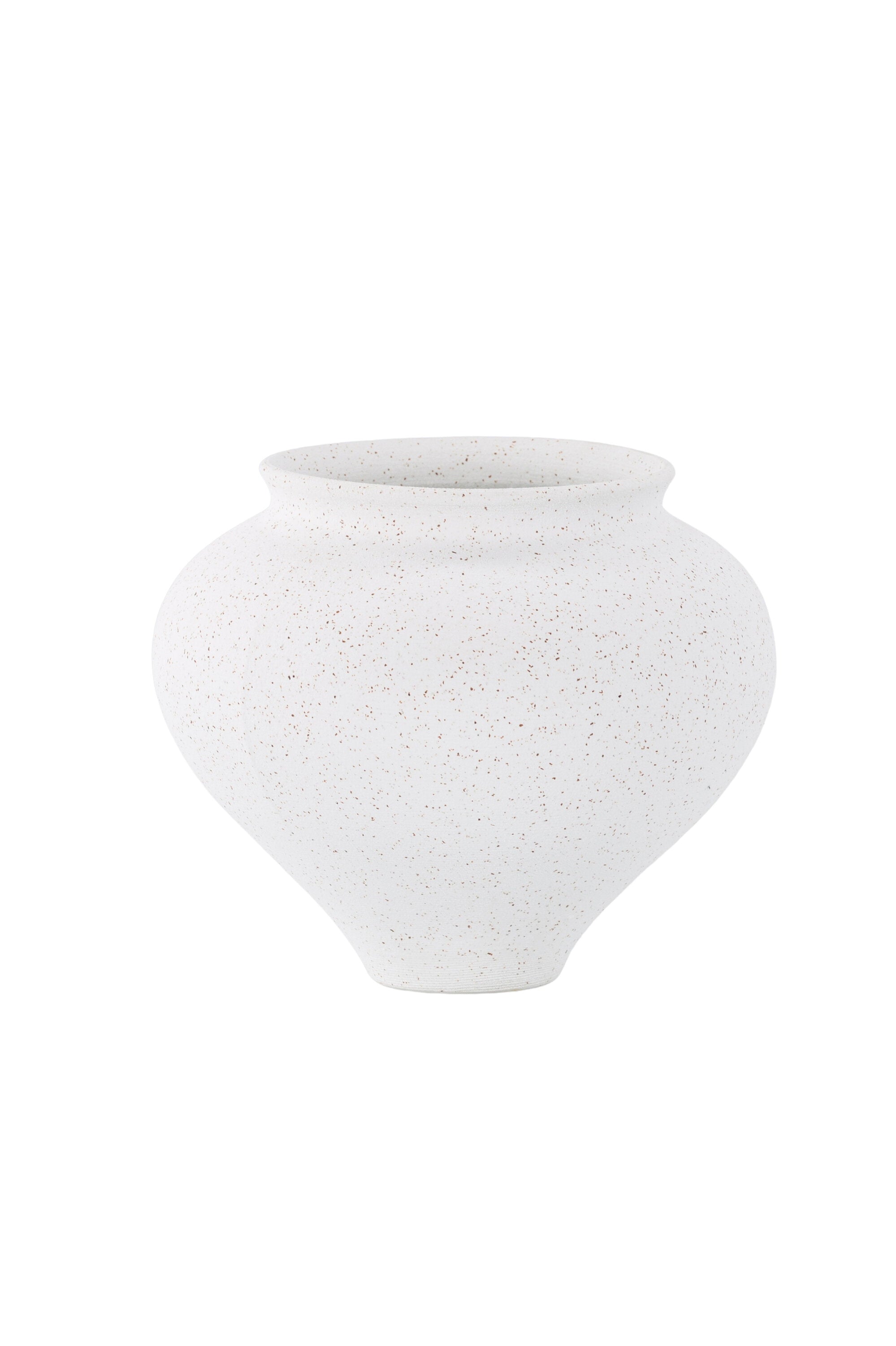 Rellis Vase in Schwarz-Weiss präsentiert im Onlineshop von KAQTU Design AG. Vase ist von Venture Home