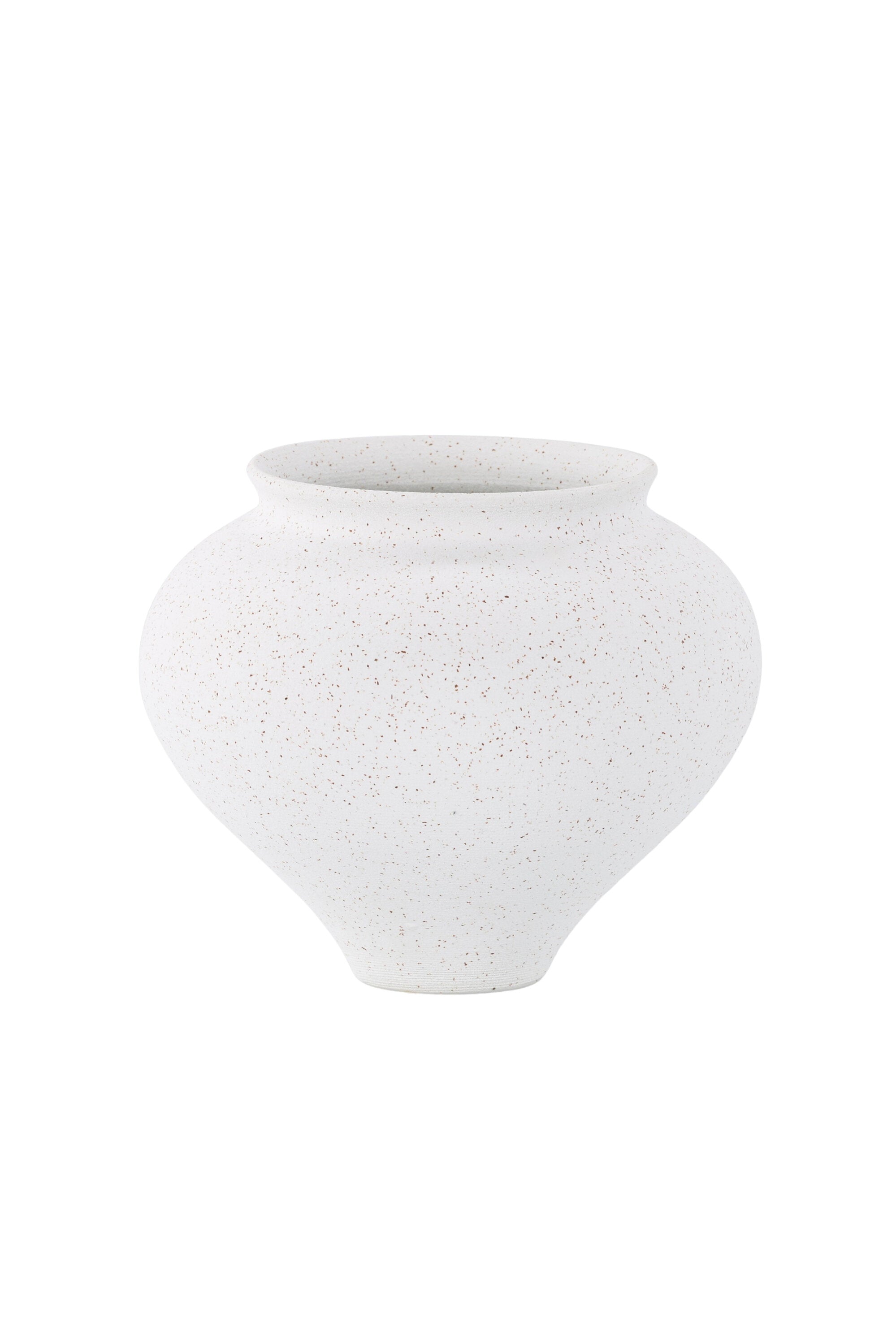 Rellis Vase in Schwarz-Weiss präsentiert im Onlineshop von KAQTU Design AG. Vase ist von Venture Home