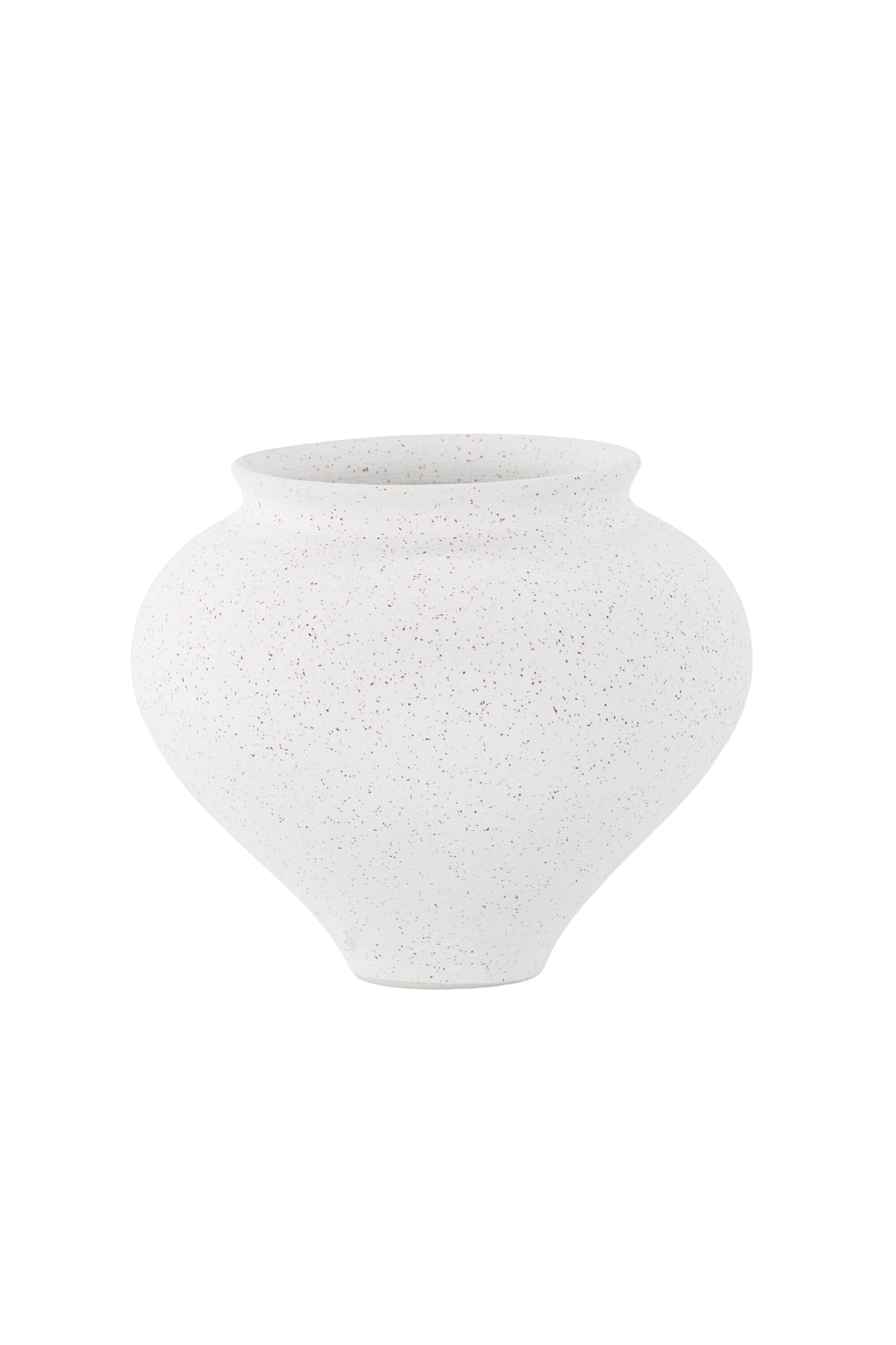 Rellis Vase in Schwarz-Weiss präsentiert im Onlineshop von KAQTU Design AG. Vase ist von Venture Home