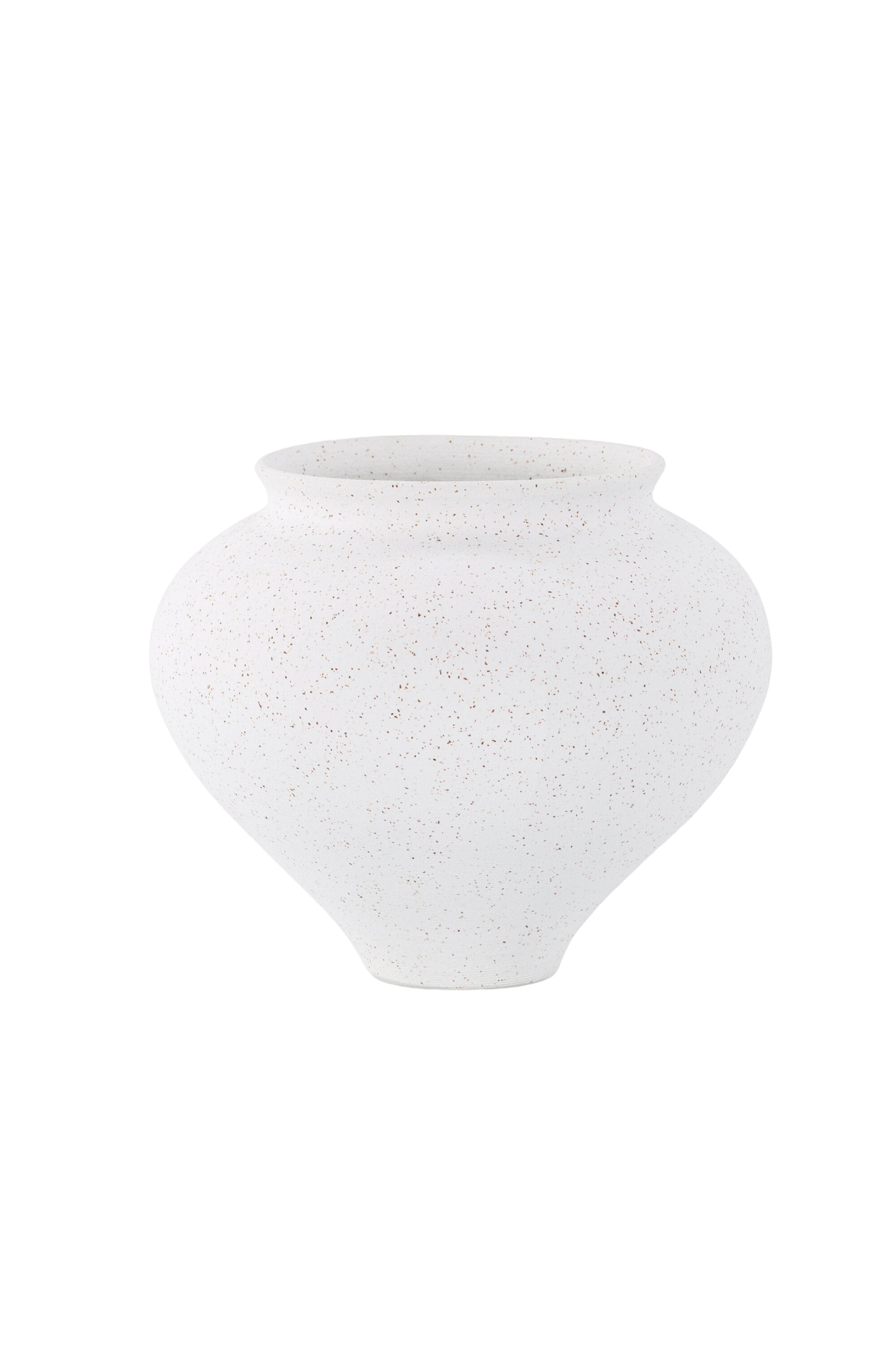 Rellis Vase in Schwarz-Weiss präsentiert im Onlineshop von KAQTU Design AG. Vase ist von Venture Home